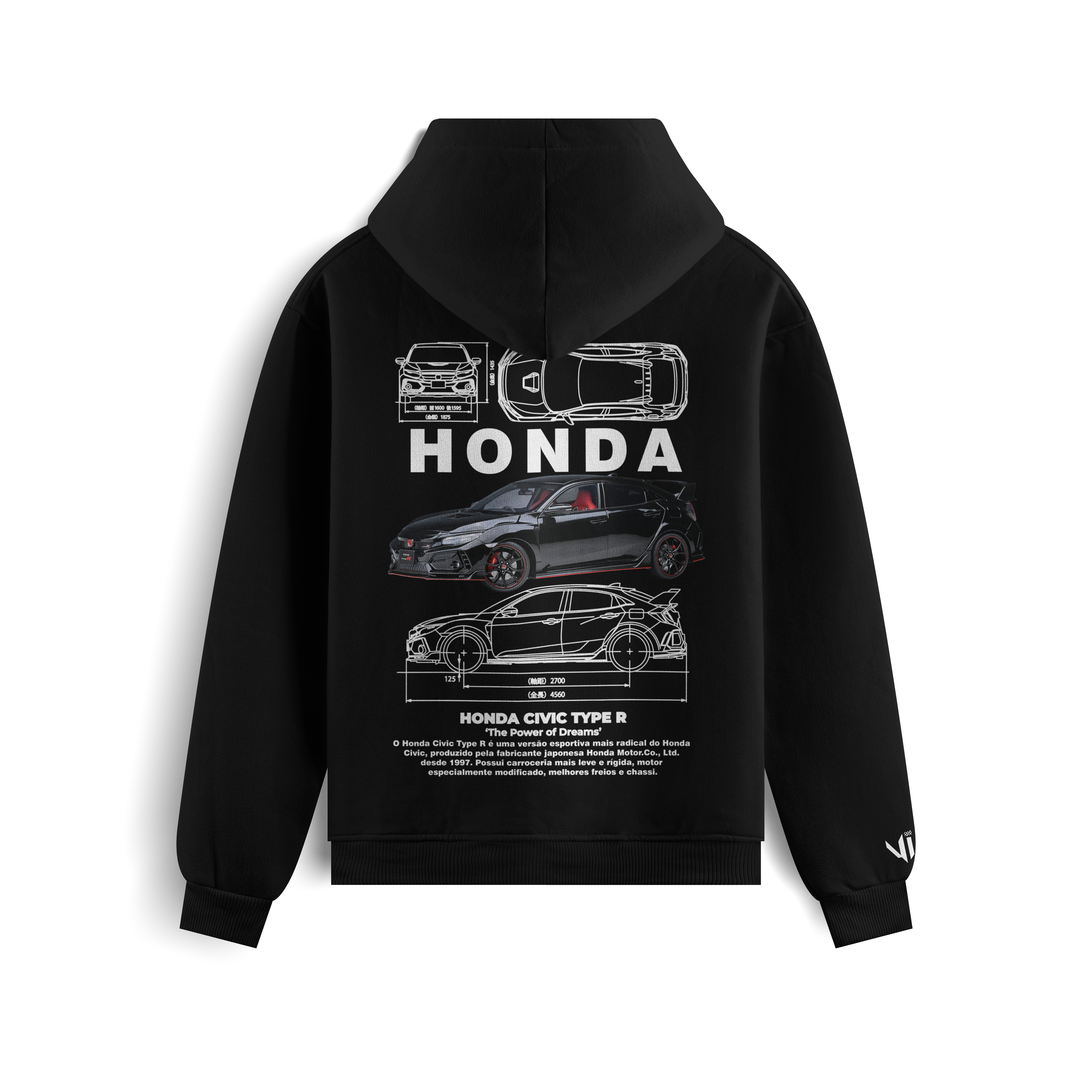 Moletom Civic Type R
