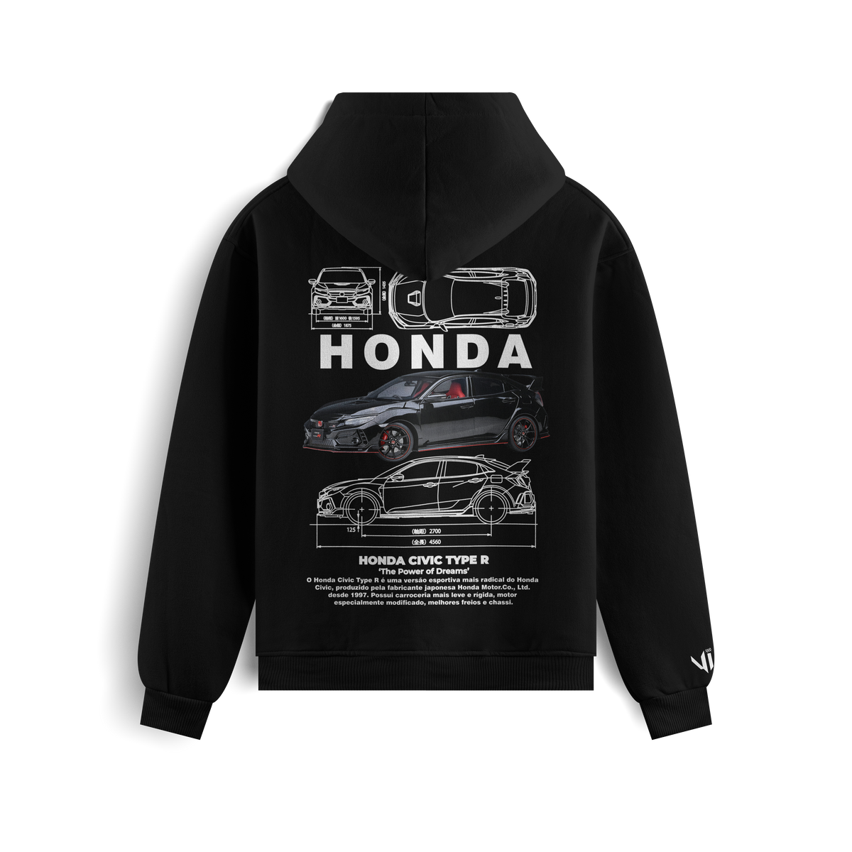 Moletom Civic Type R