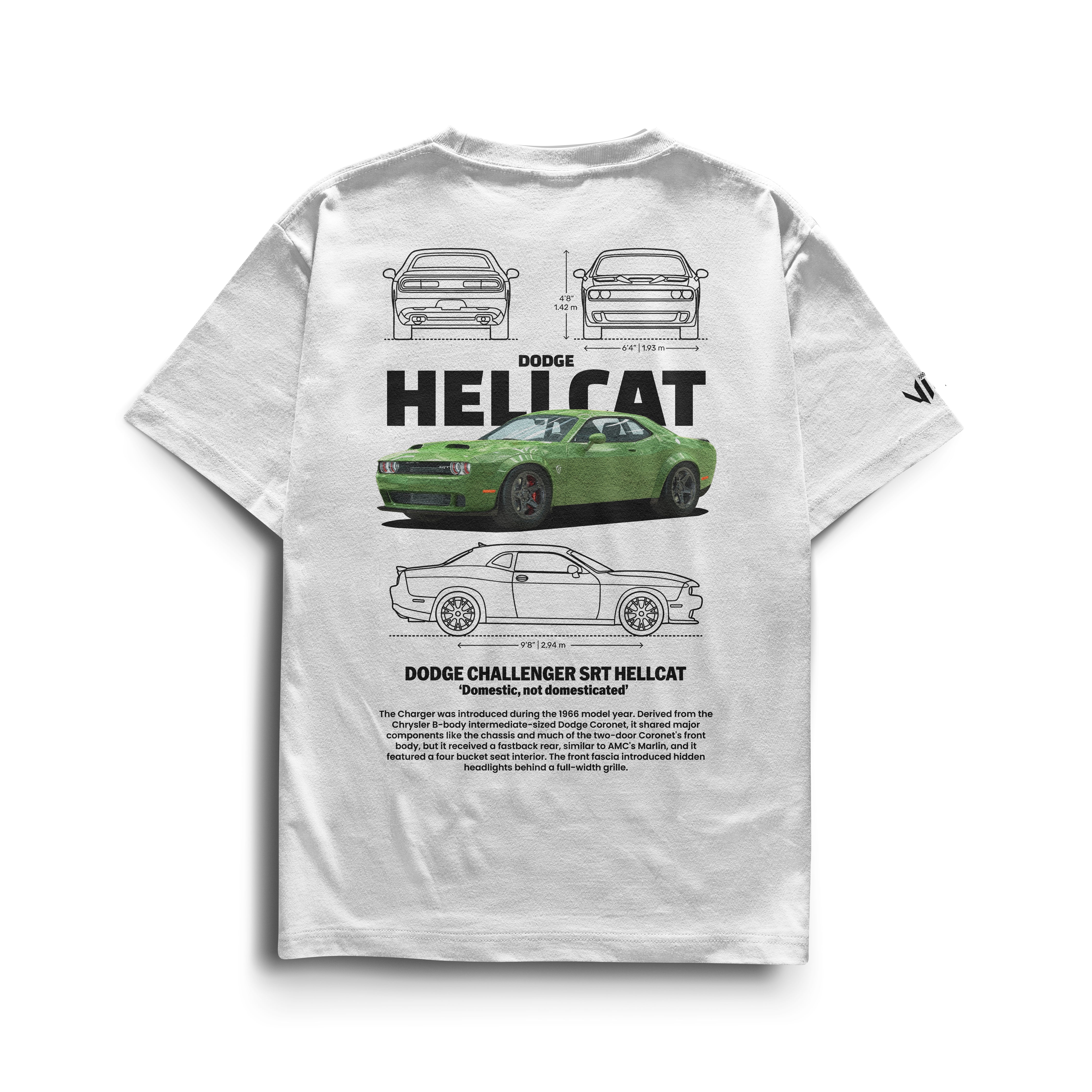 Camiseta Dodge Hellcat