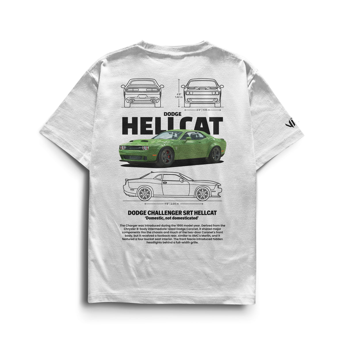 Camiseta Dodge Hellcat