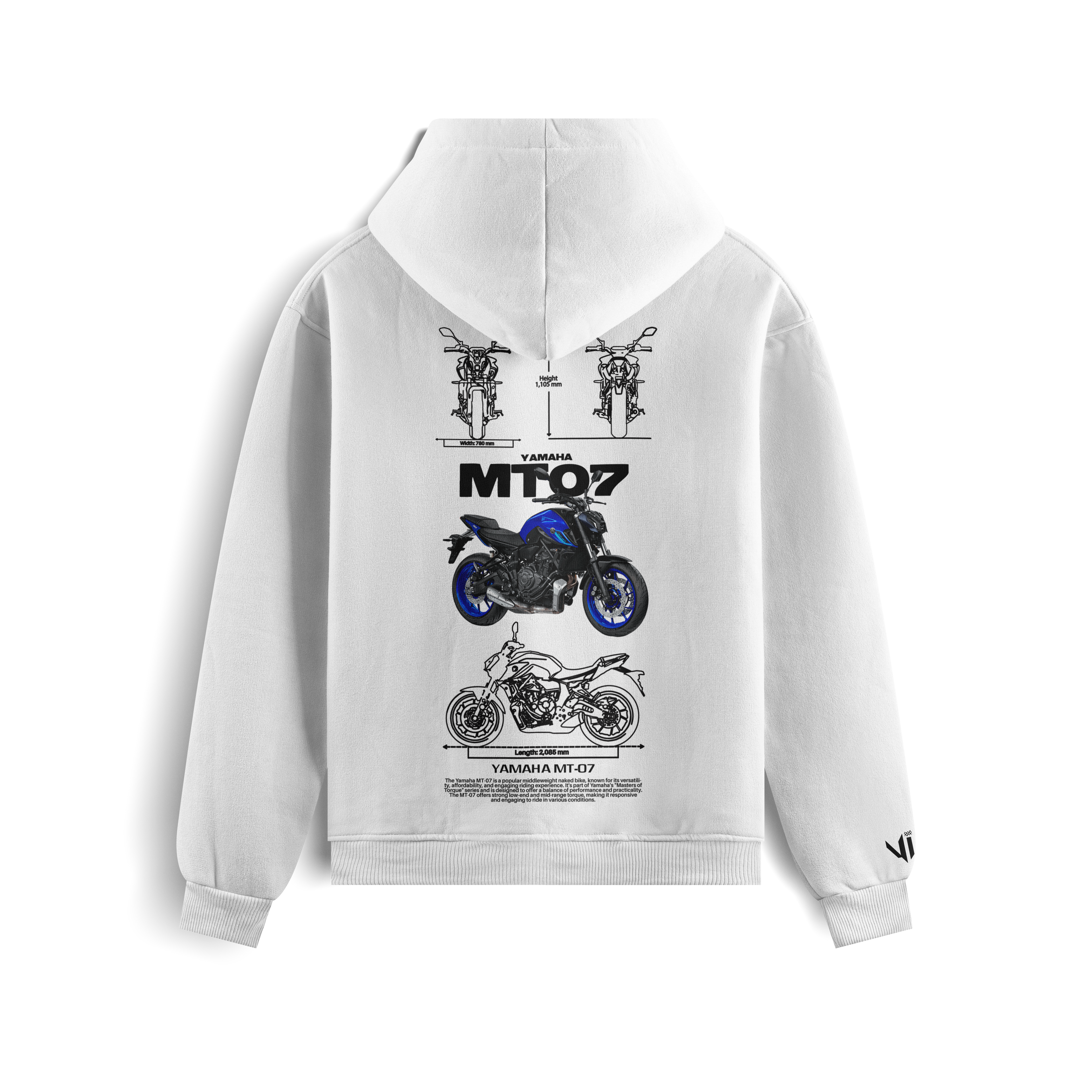 Yamaha MT07 Sweatshirt