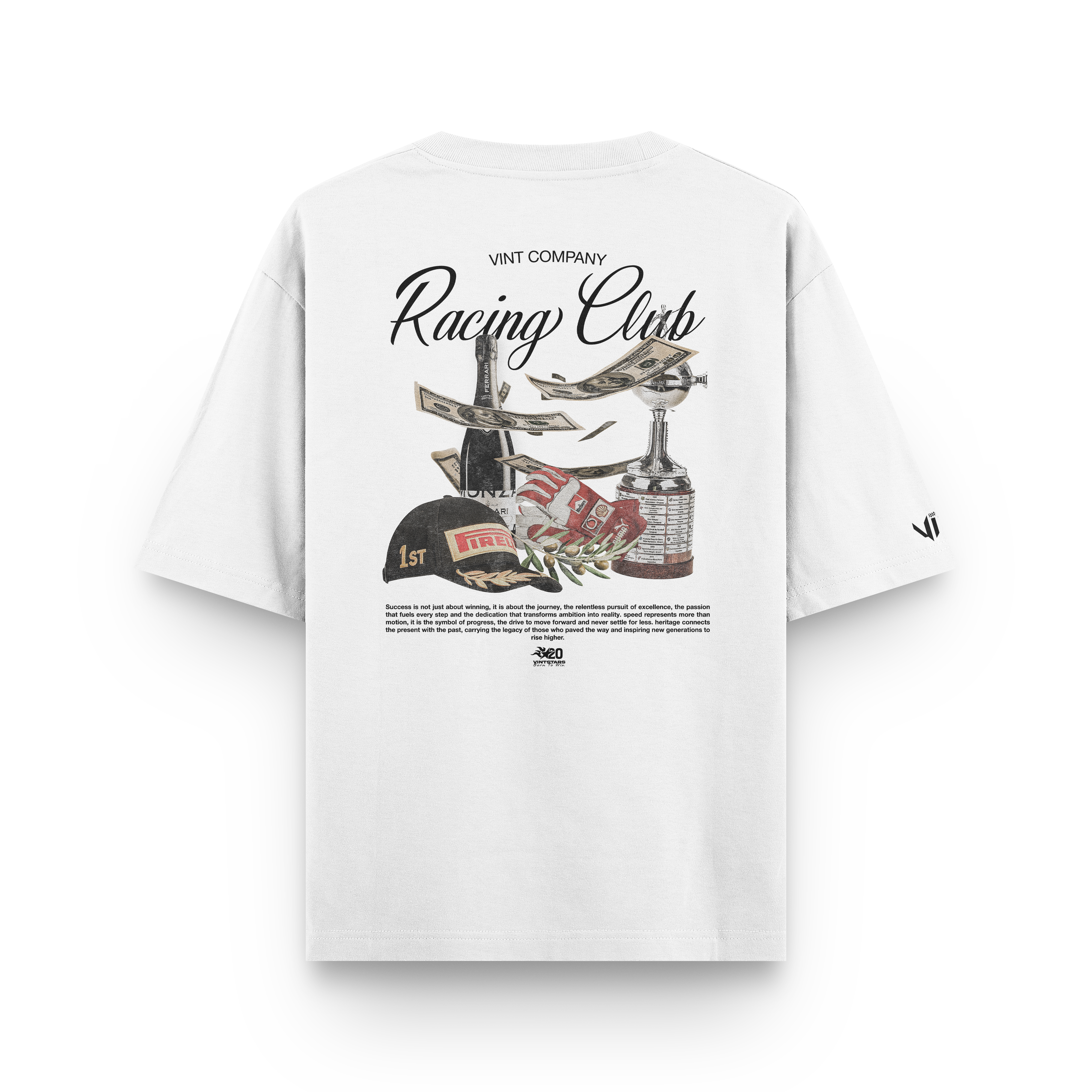 Camiseta Oversized Racing Club
