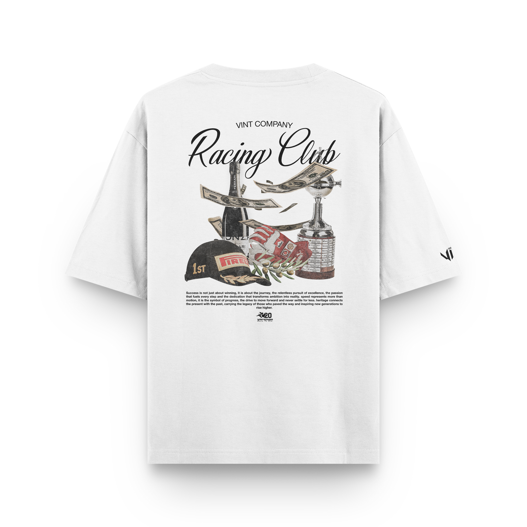 Camiseta Oversized Racing Club