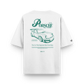 Camiseta Oversized Porsche Green Sttugart
