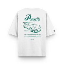 Camiseta Oversized Porsche Green Sttugart