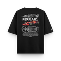 Camiseta Oversized Ferrari Scuderia