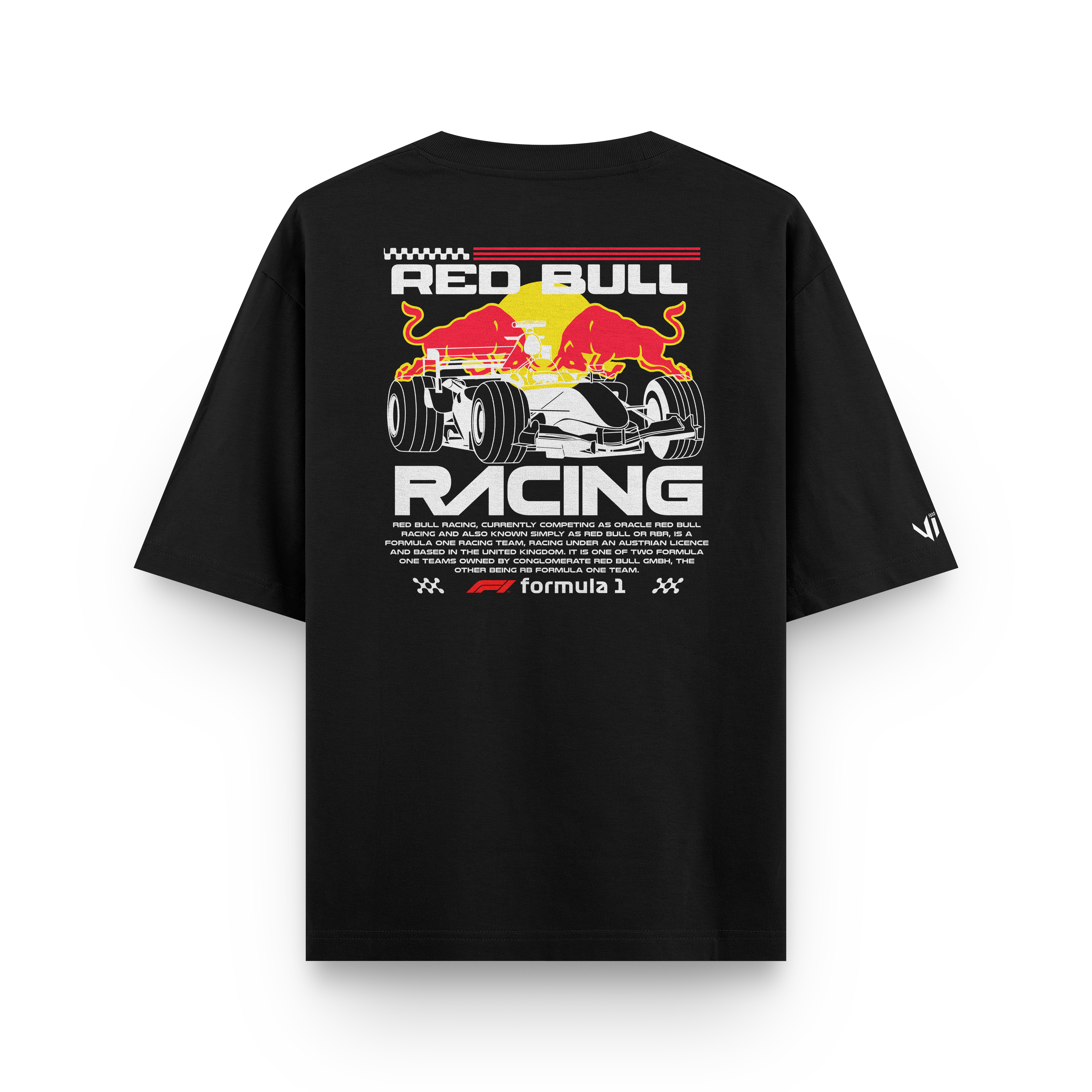 Camiseta Oversized Red Bull Racing