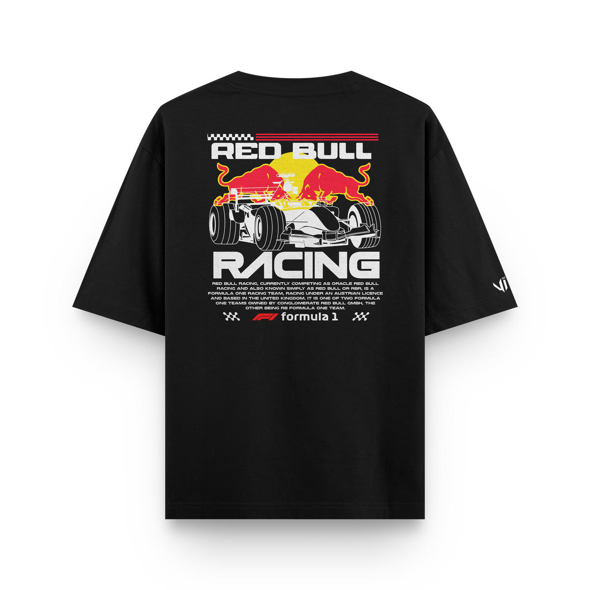 Camiseta Oversized Red Bull Racing