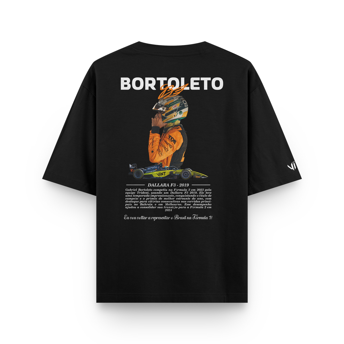 Camiseta Oversized Gabriel Bortoleto