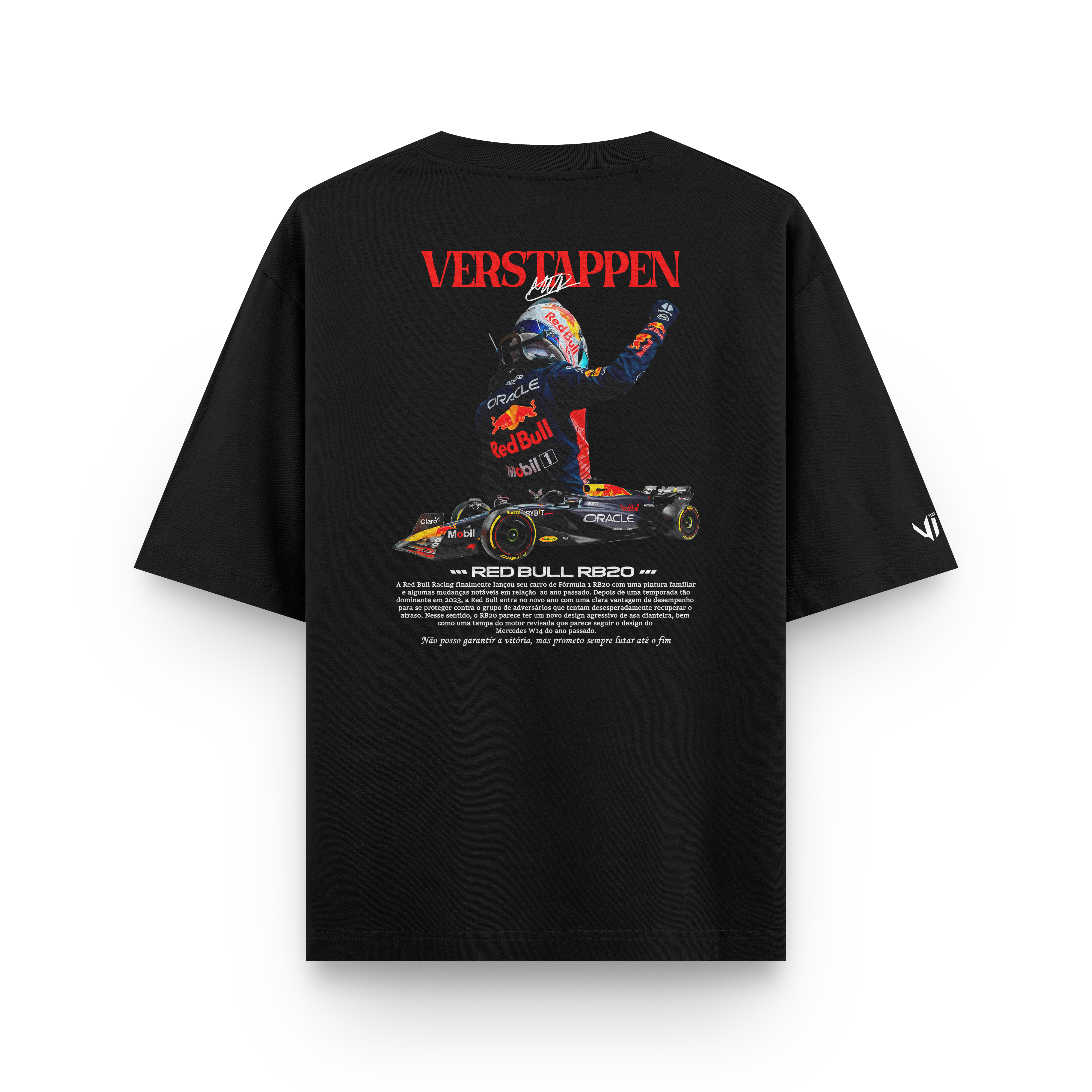 Camiseta Oversized Verstappen