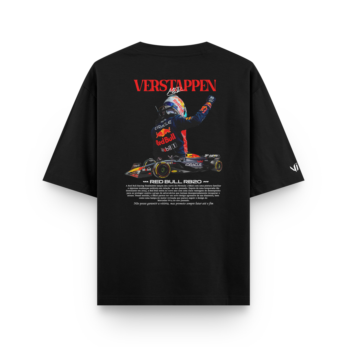 Camiseta Oversized Verstappen