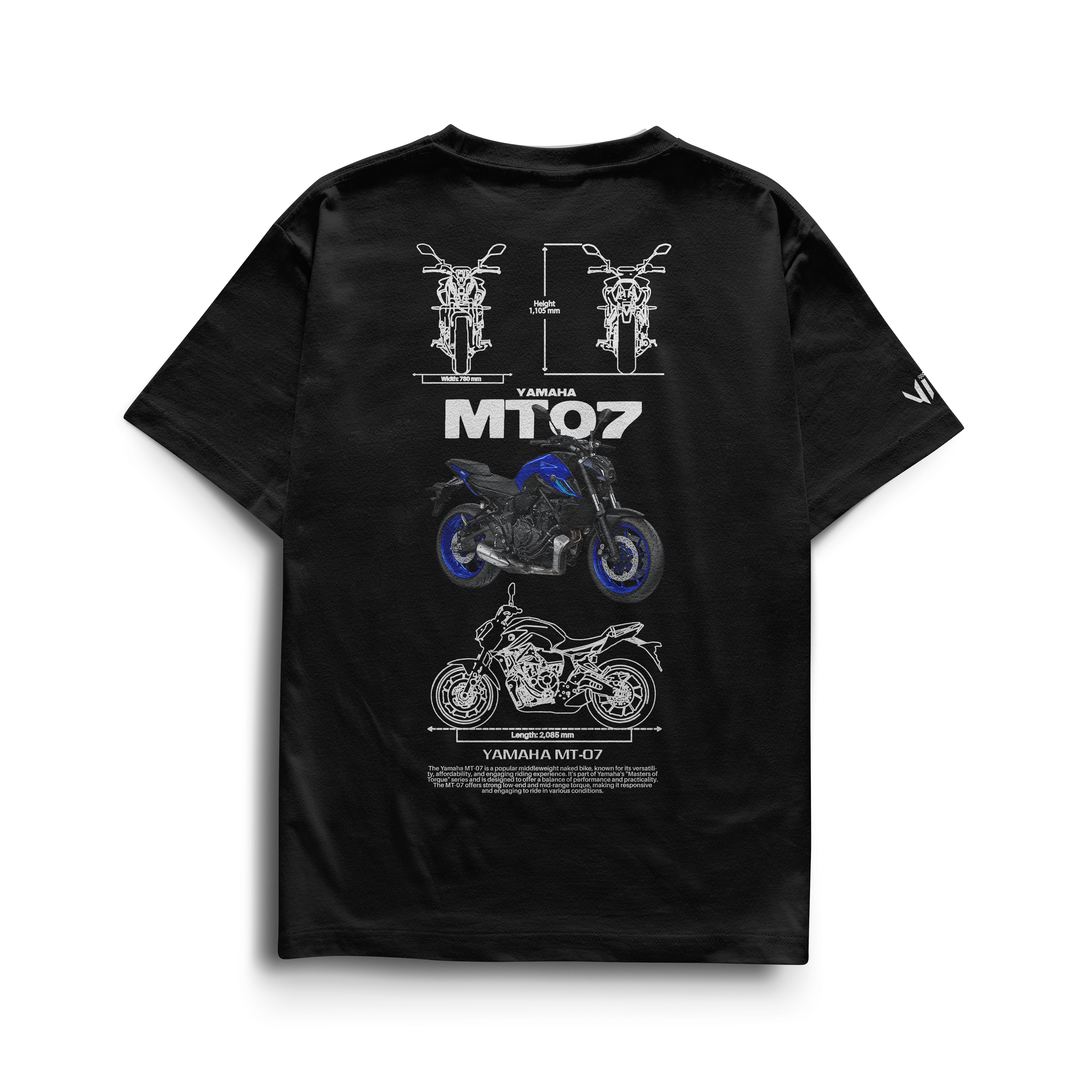 Camiseta Yamaha MT07