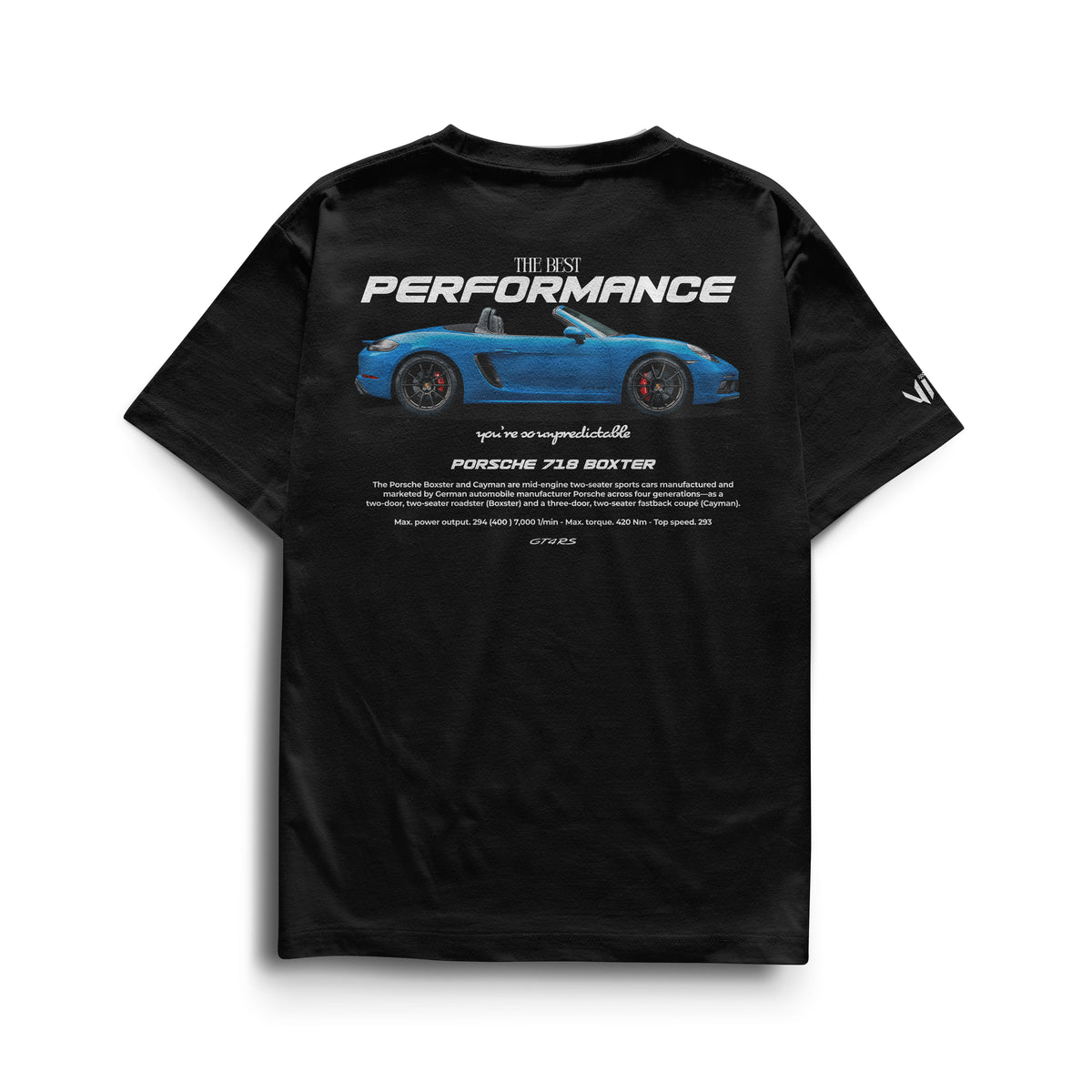 Camiseta Porsche 718 Boxter