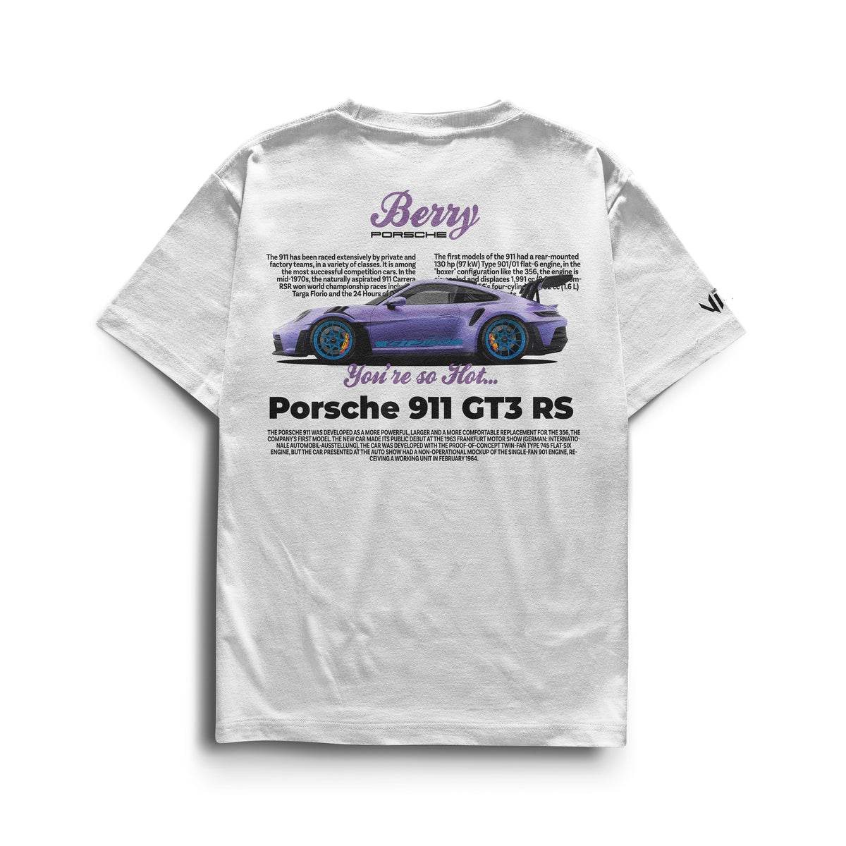 Camiseta Porsche Berry