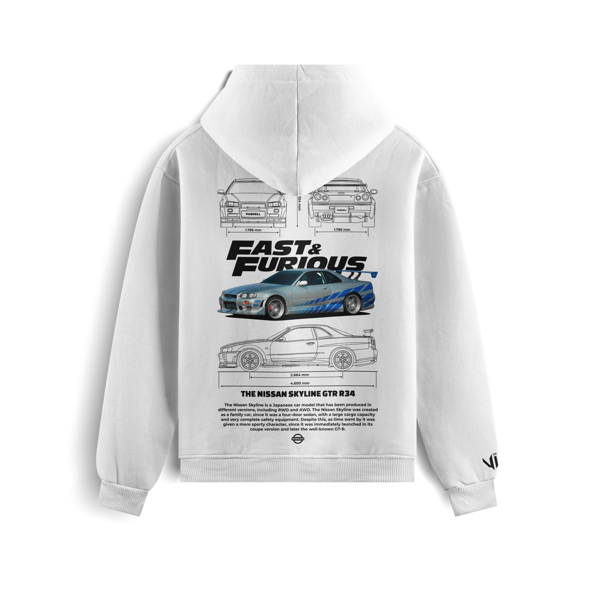Moletom Skyline Fast and Furious