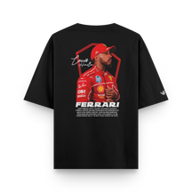 Camiseta Oversized Lewis Hamilton Ferrari