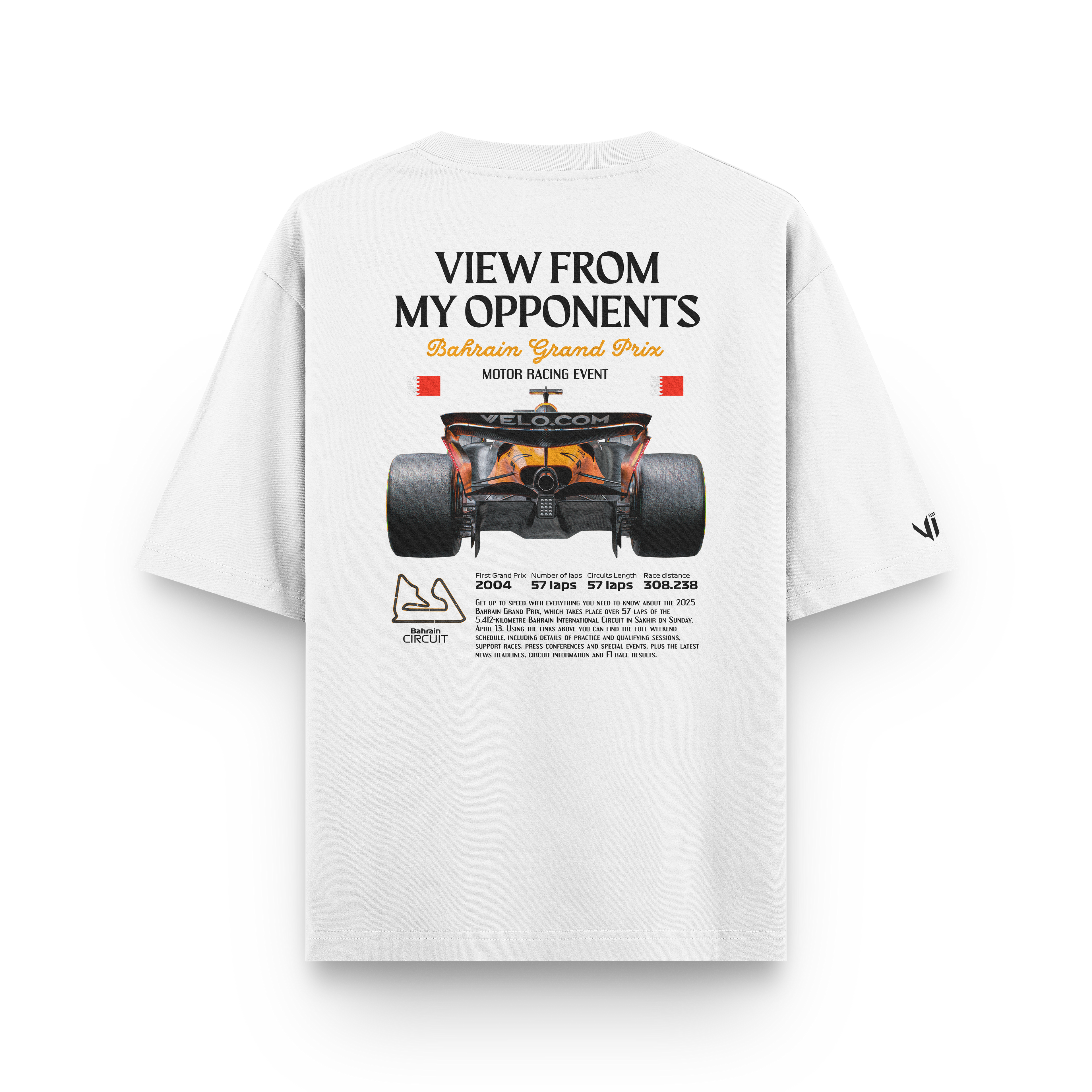 Camiseta Oversized McLaren Motor Racing