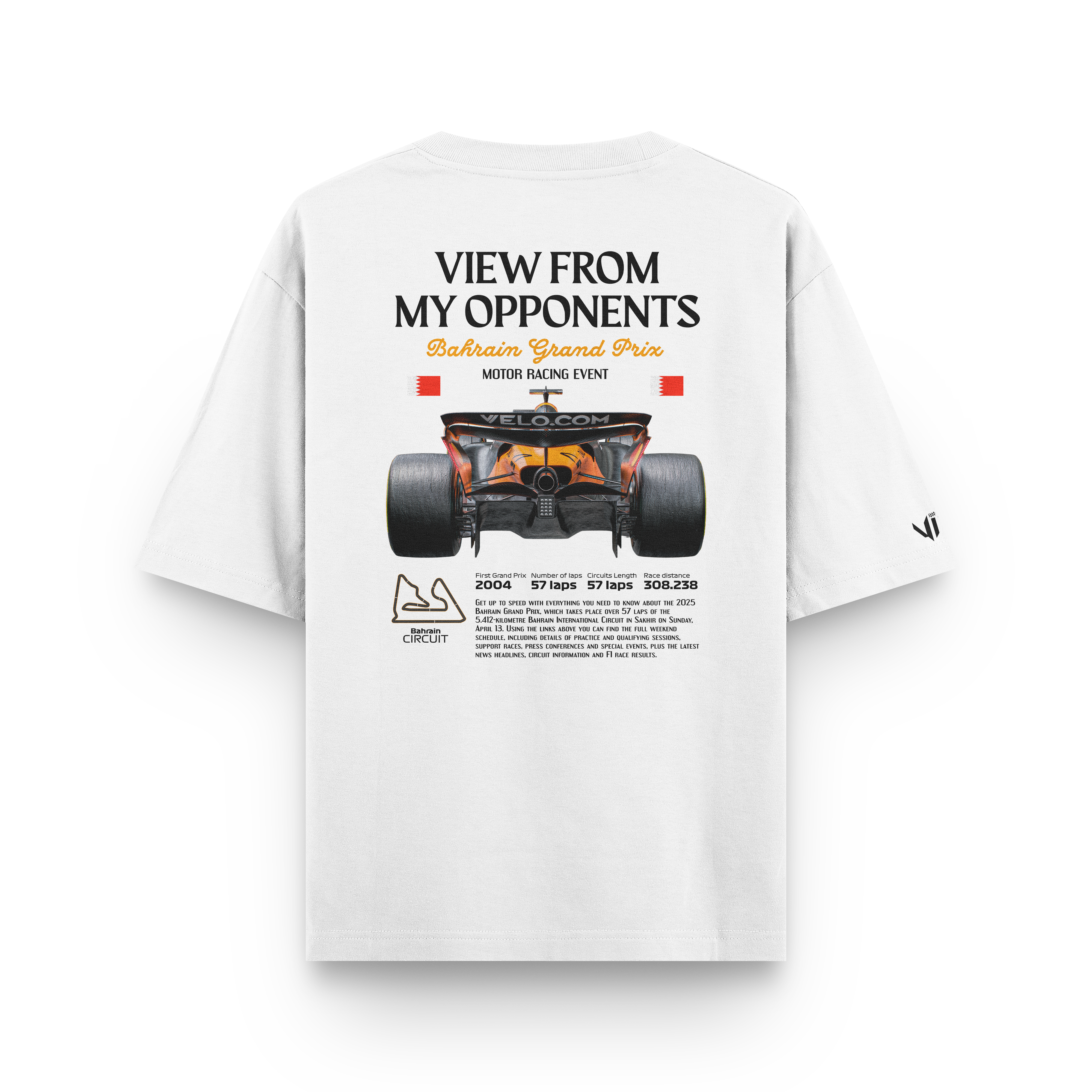Camiseta Oversized McLaren Motor Racing
