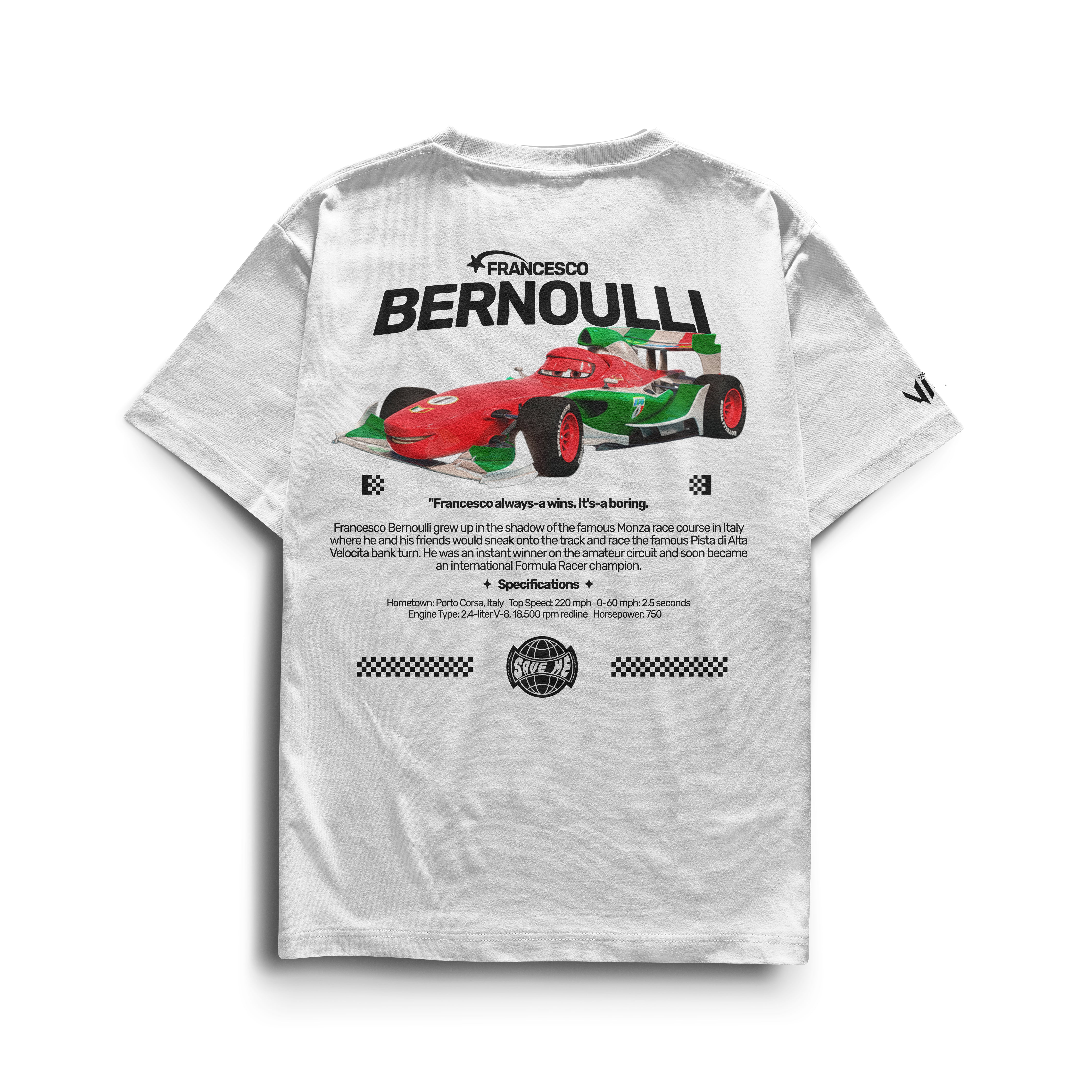 Camiseta Bernoulli Cars