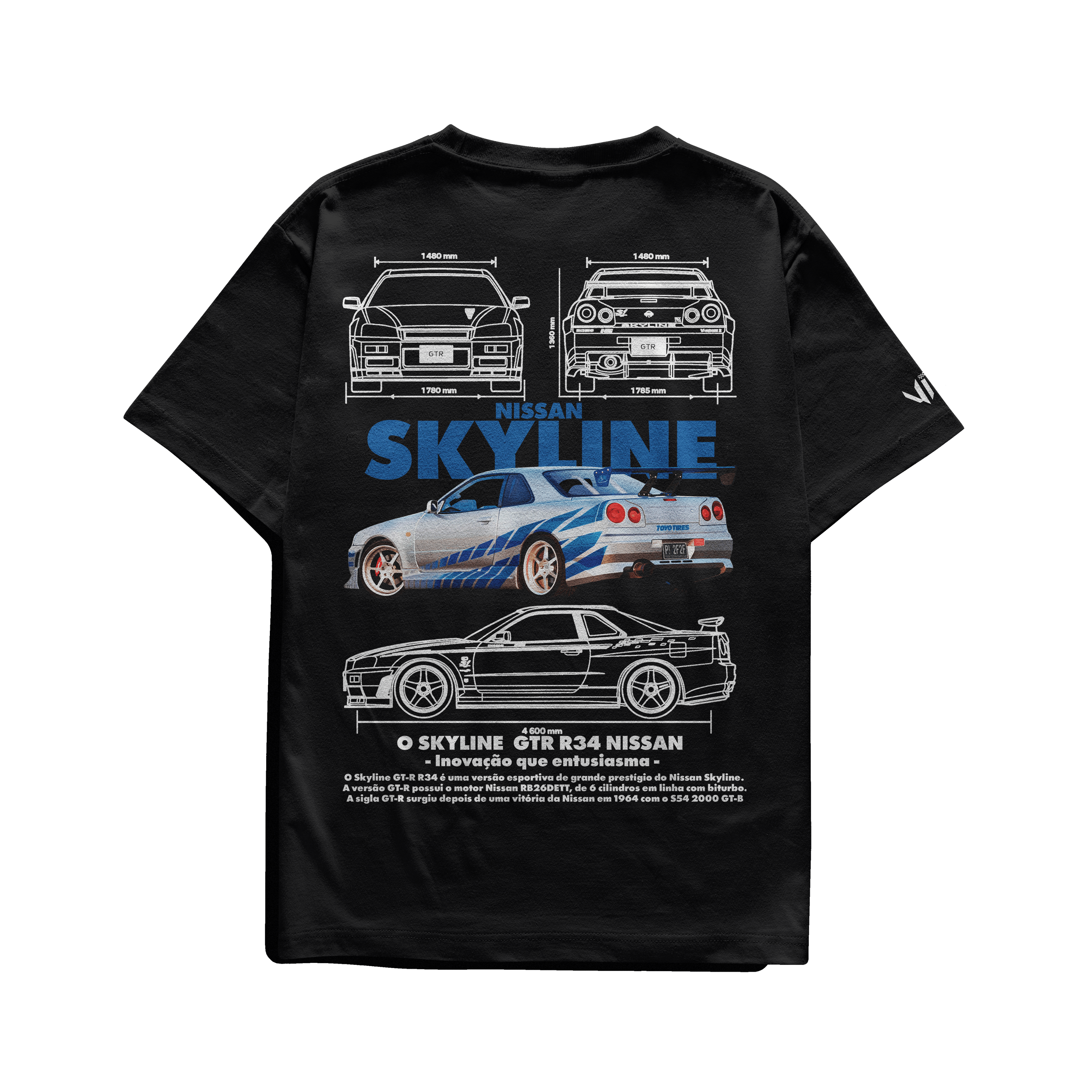 Camiseta Skyline