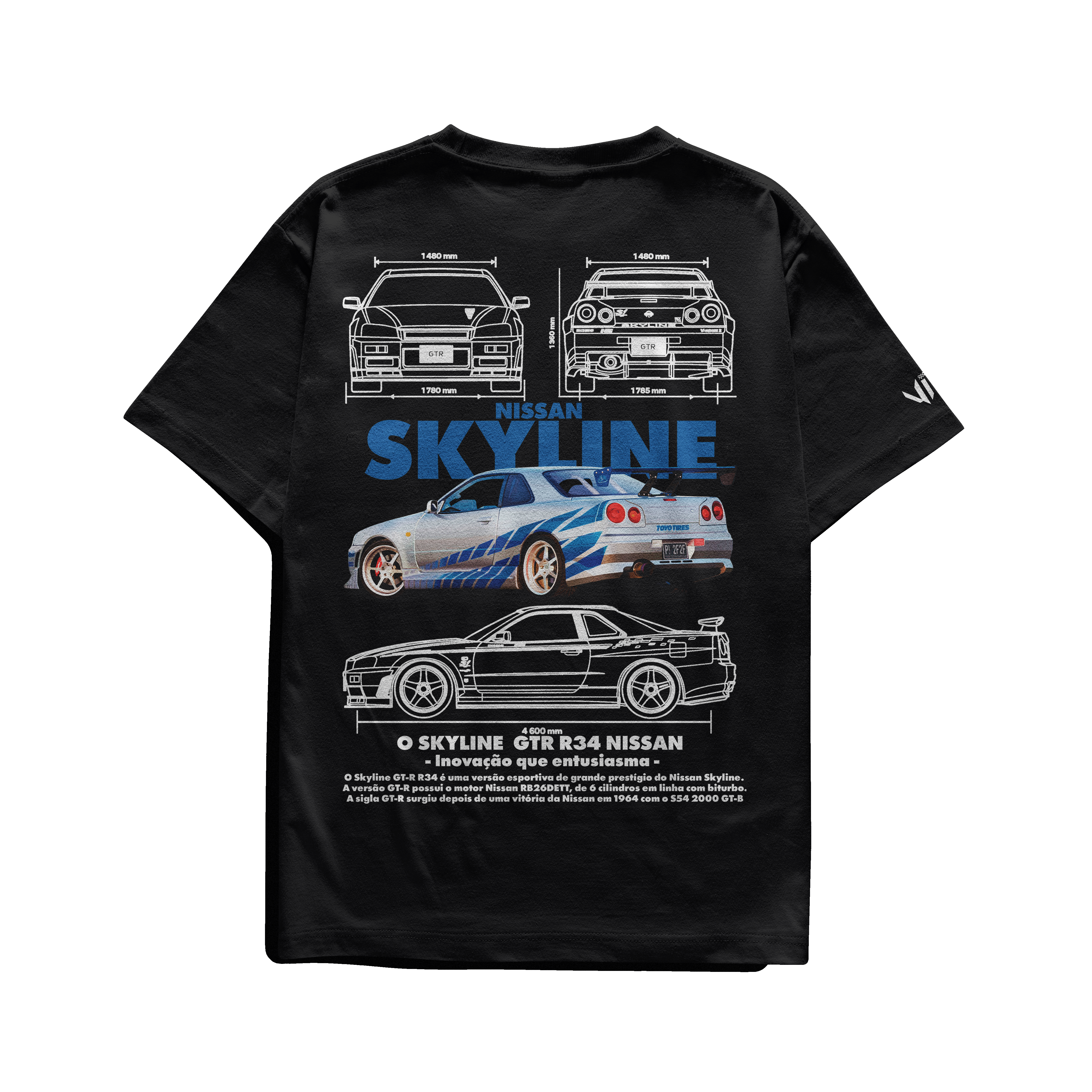 Camiseta Skyline
