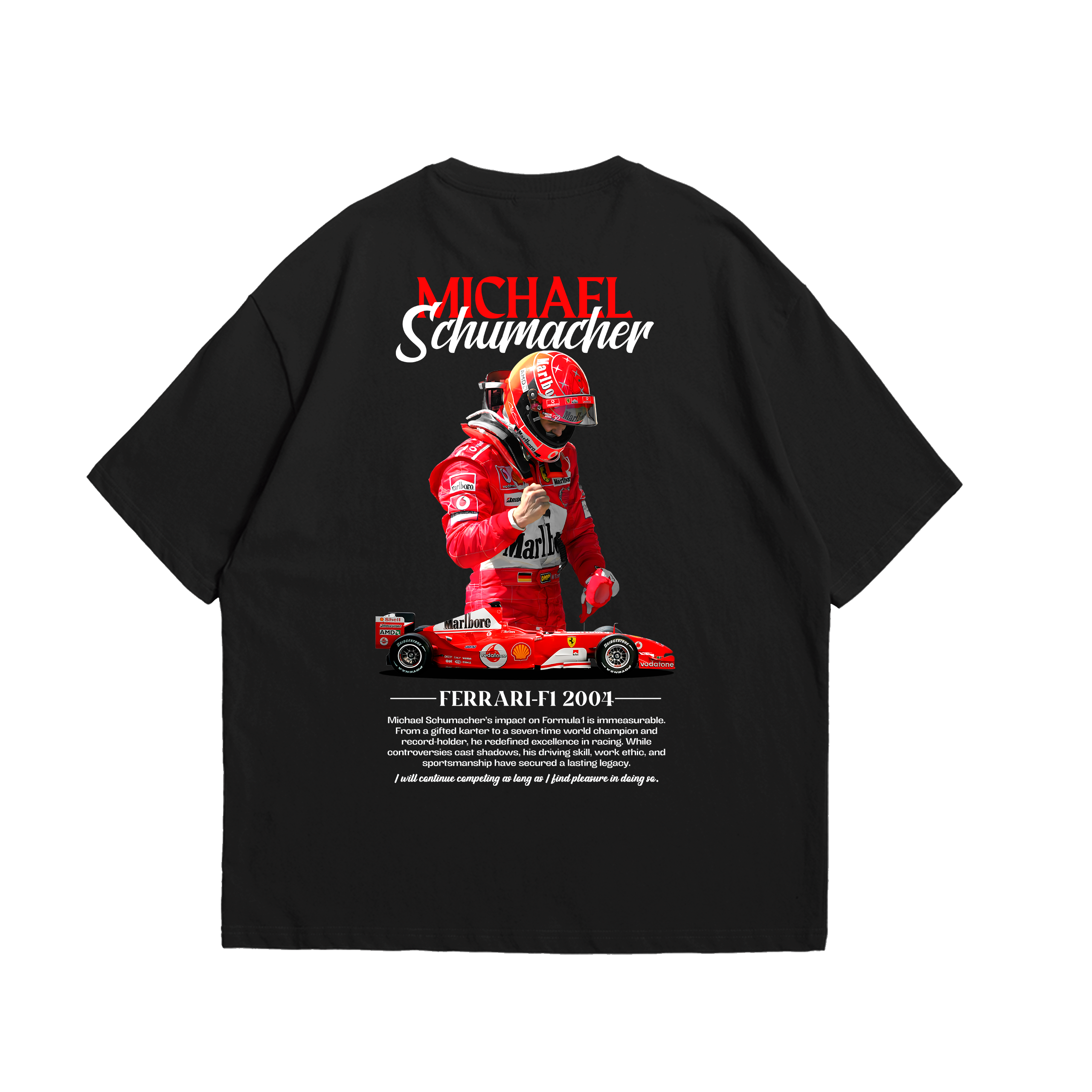 Camiseta Oversized Schumacher