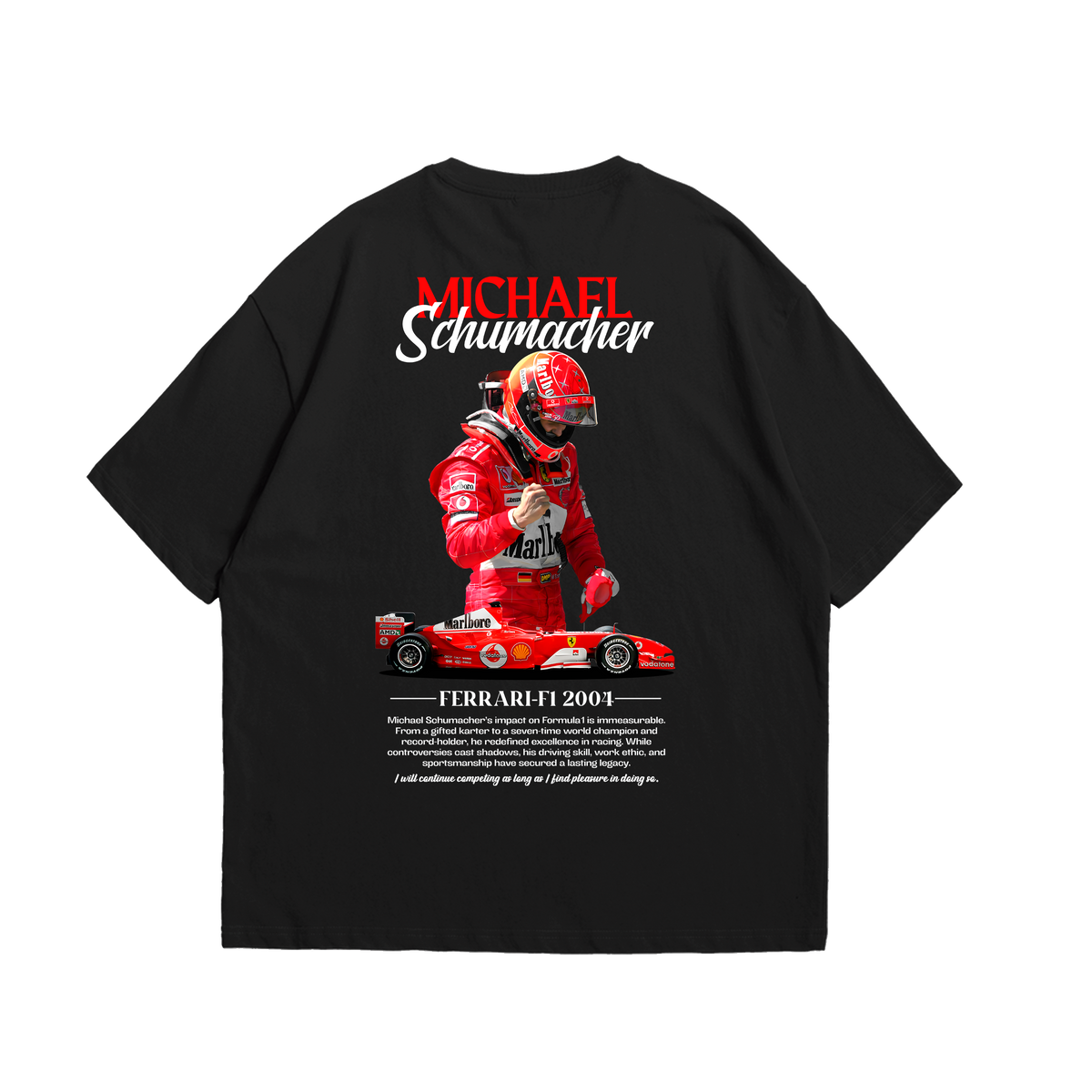 Camiseta Oversized Schumacher