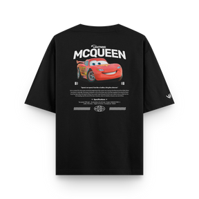 Camiseta Oversized McQueen Cars