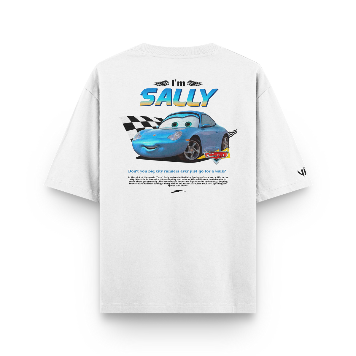 Camiseta Oversized Sally Cars