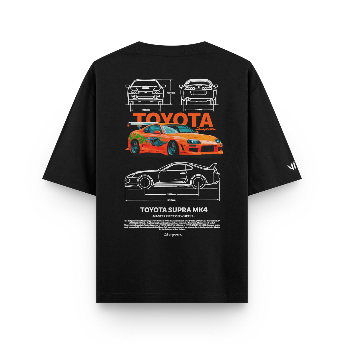 Camiseta Oversized Supra