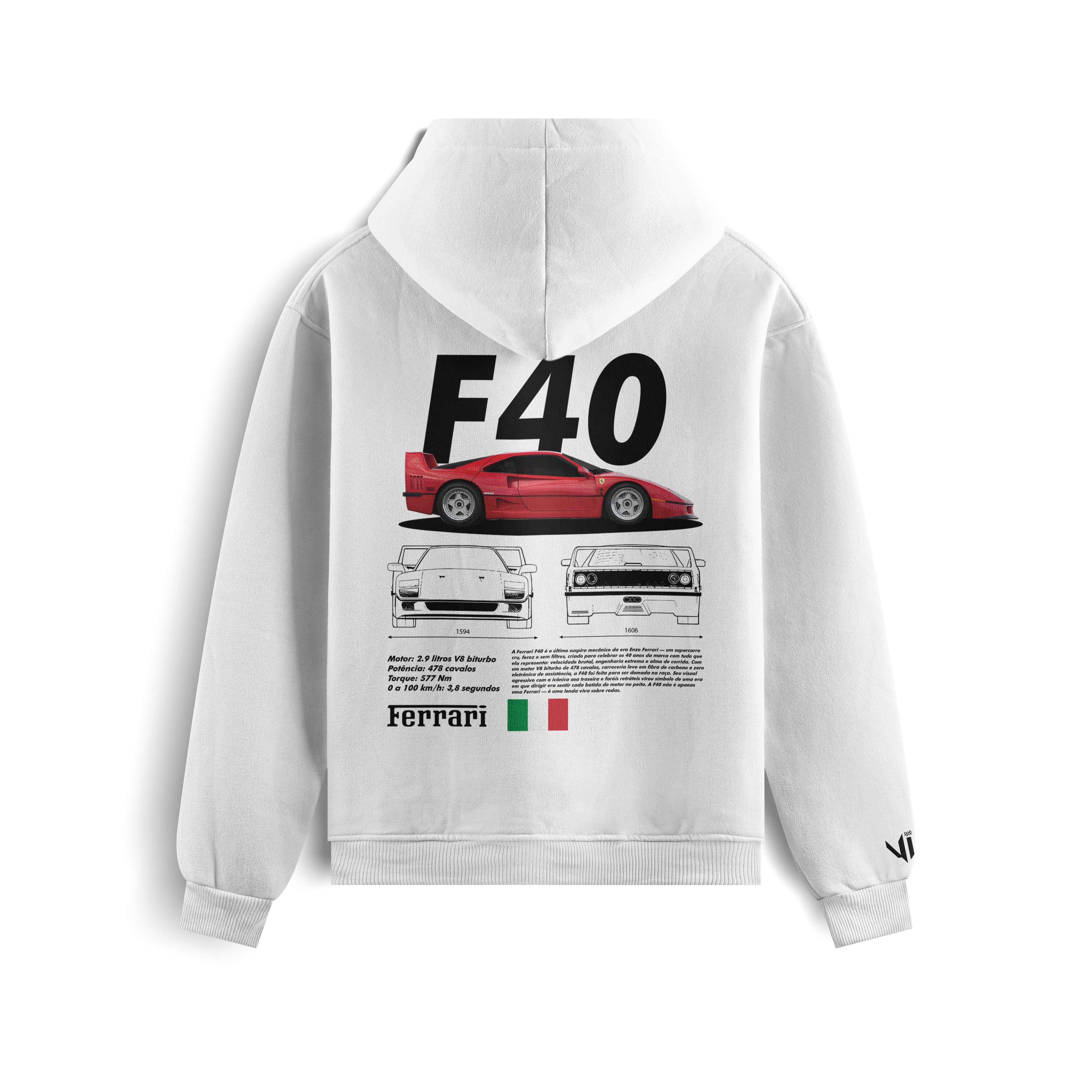 Moletom Ferrari F40