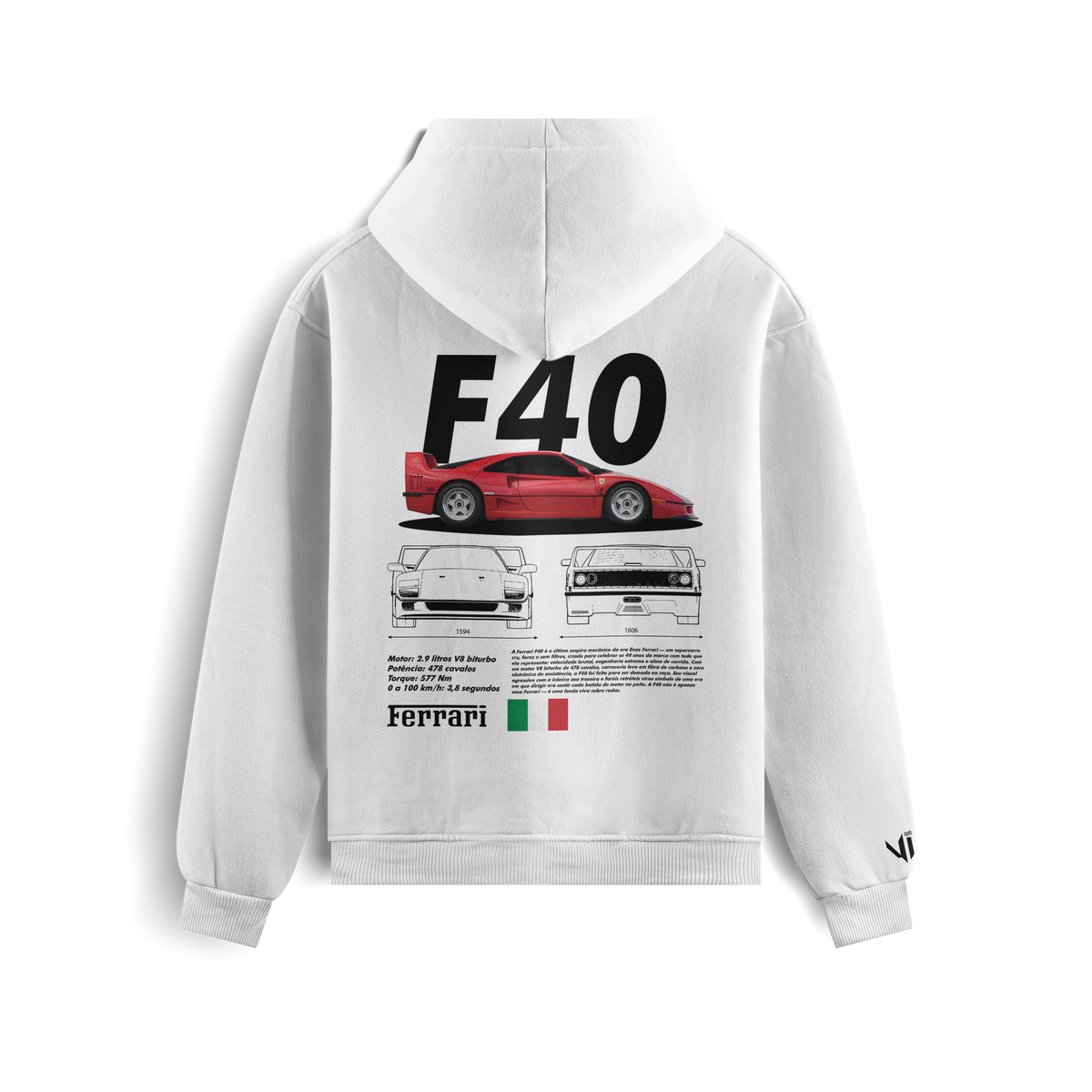 Moletom Ferrari F40