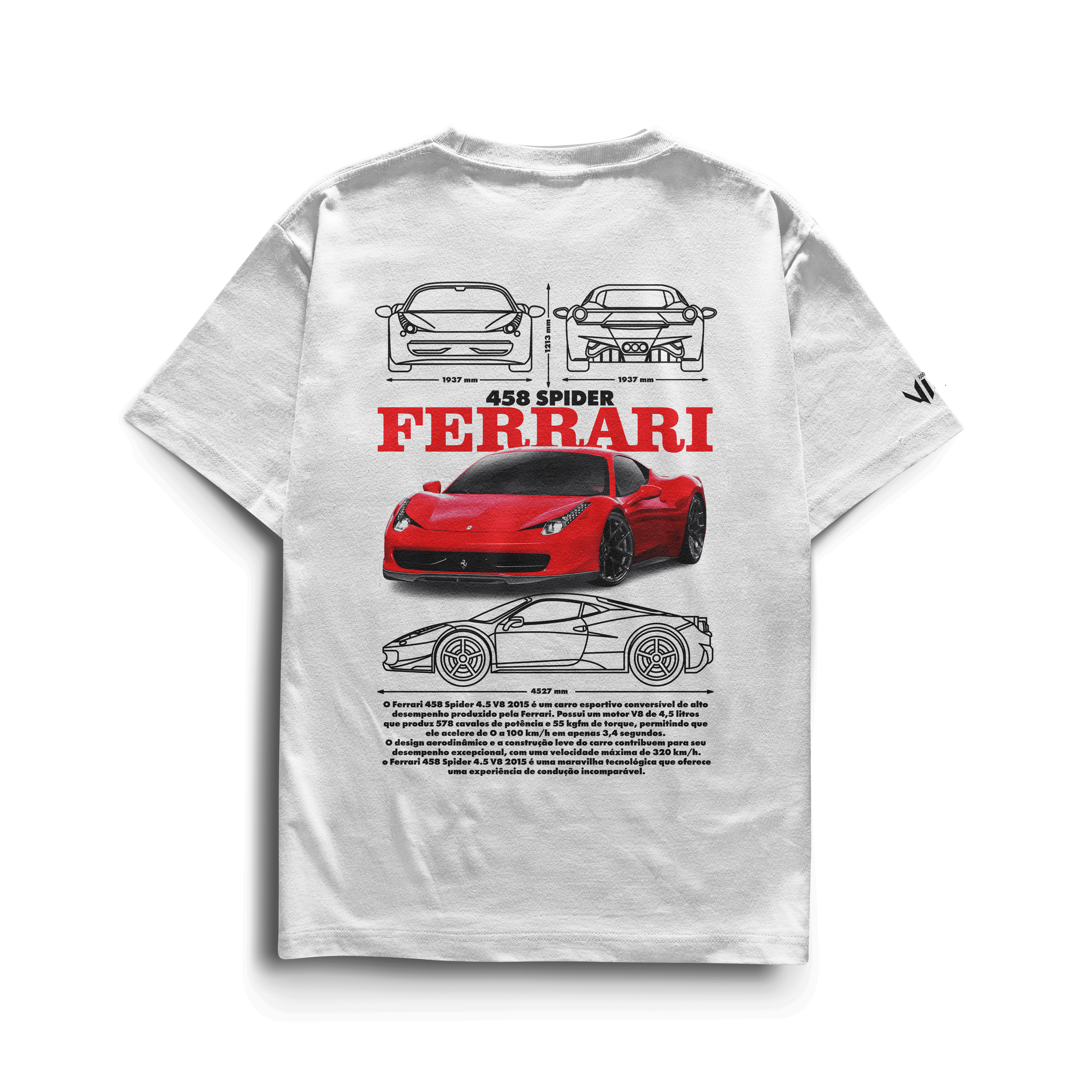 Camiseta Ferrari