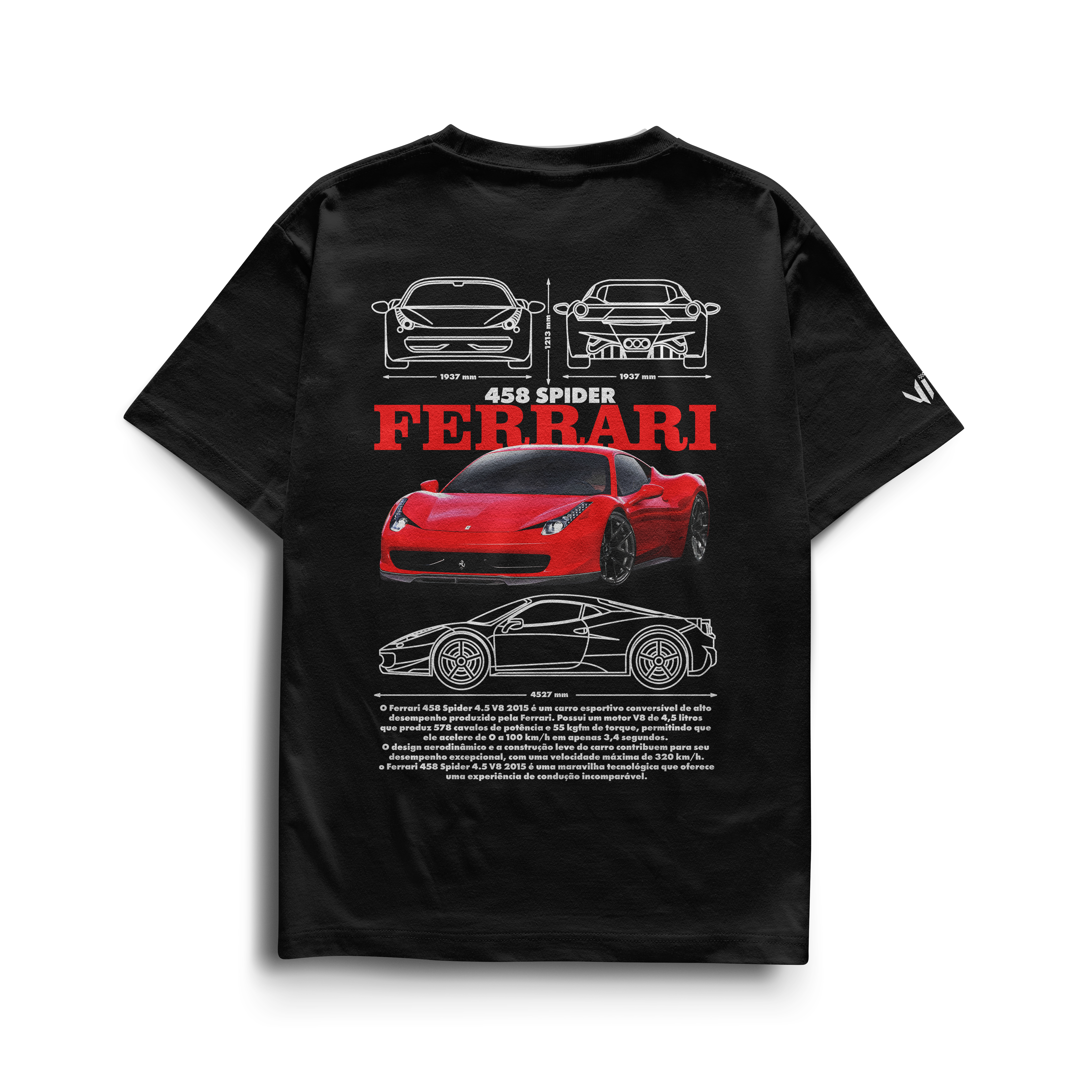 Camiseta Ferrari