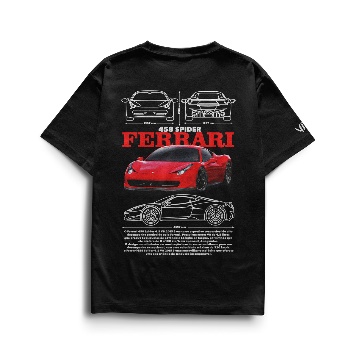Camiseta Ferrari