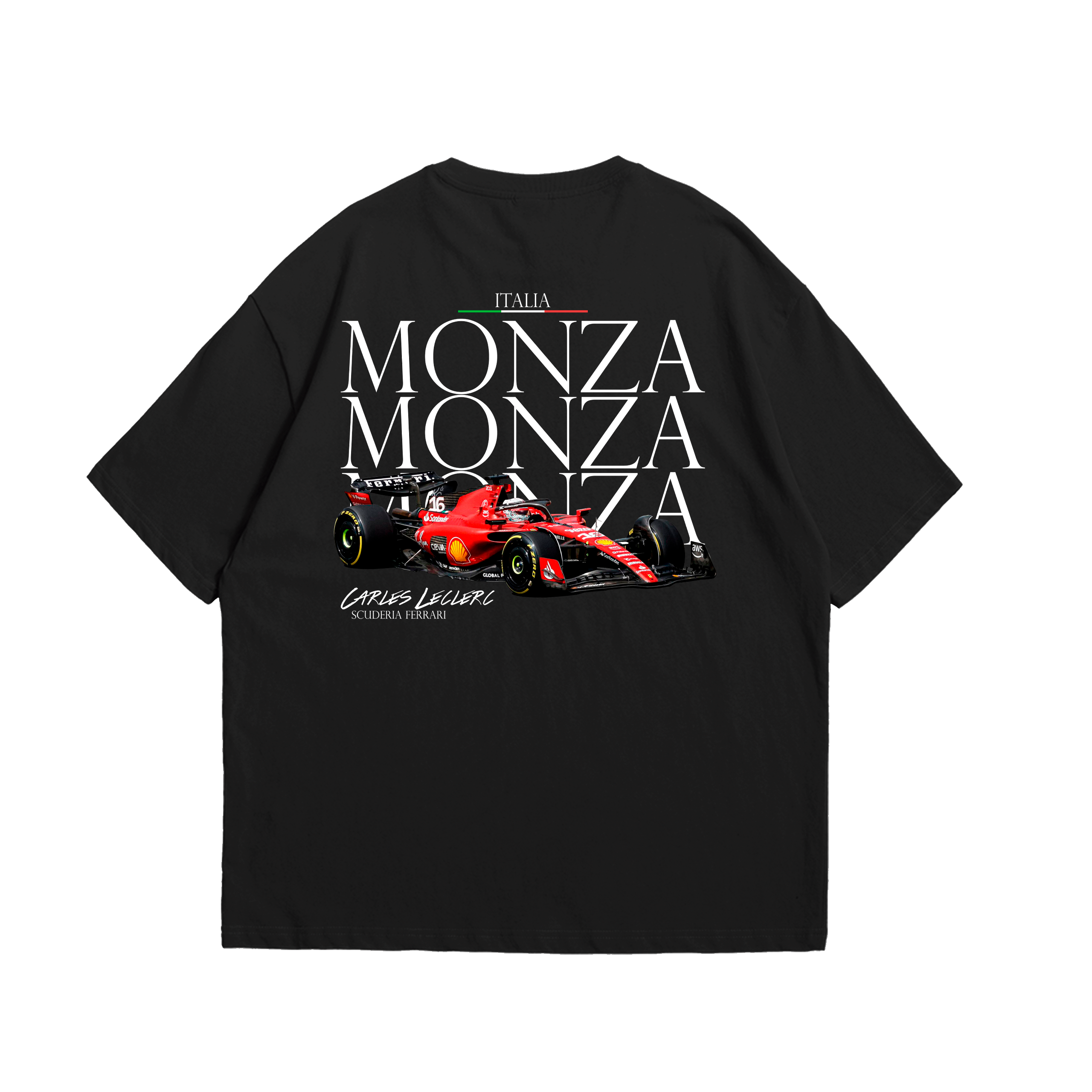 Camiseta Oversized Ferrari Monza F1