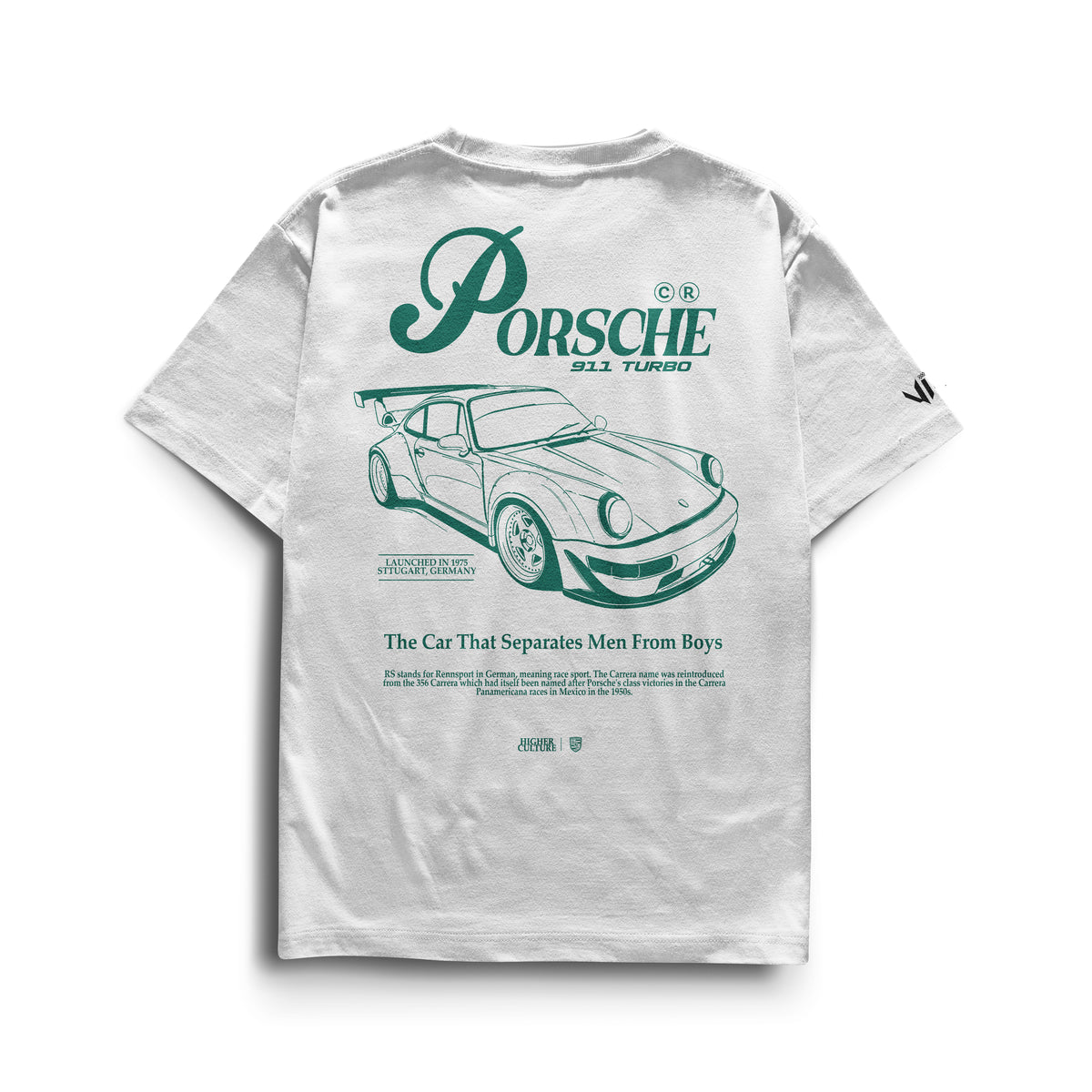Camiseta Porsche Green Sttugart