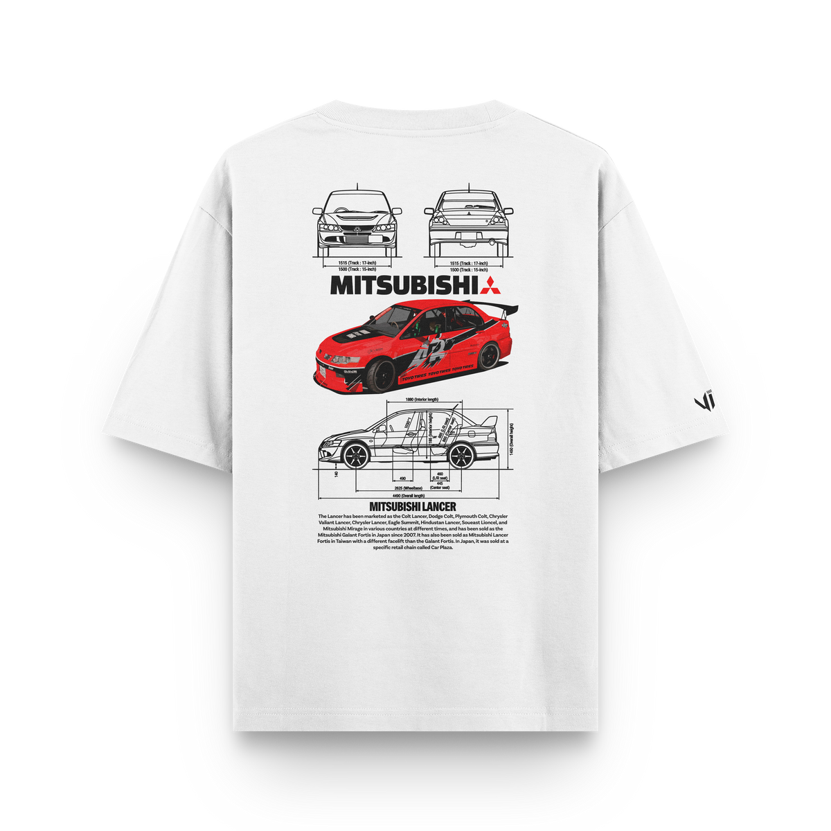 Camiseta Oversized Lancer