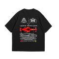 Camiseta Oversized Lewis Hamilton F1