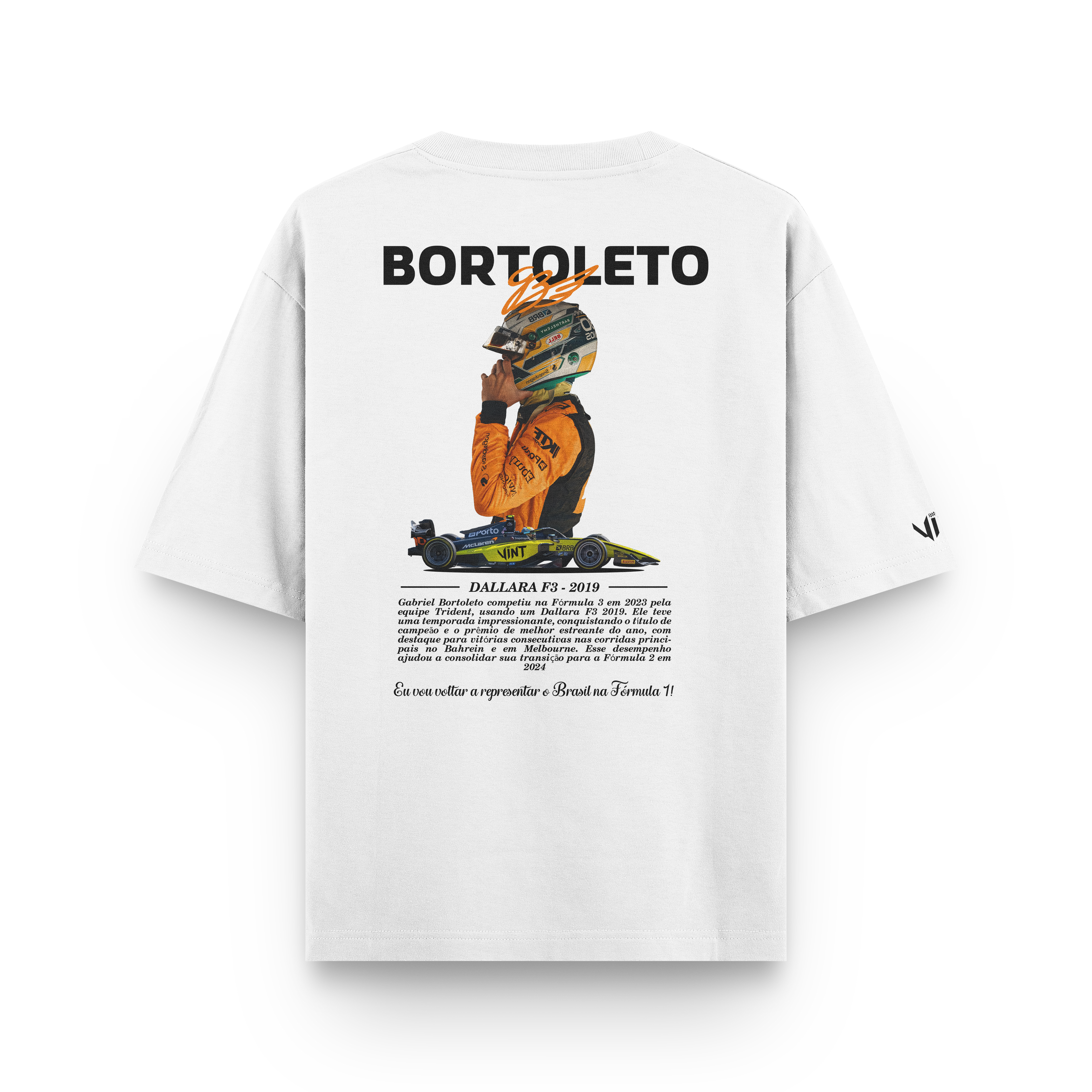 Camiseta Oversized Gabriel Bortoleto