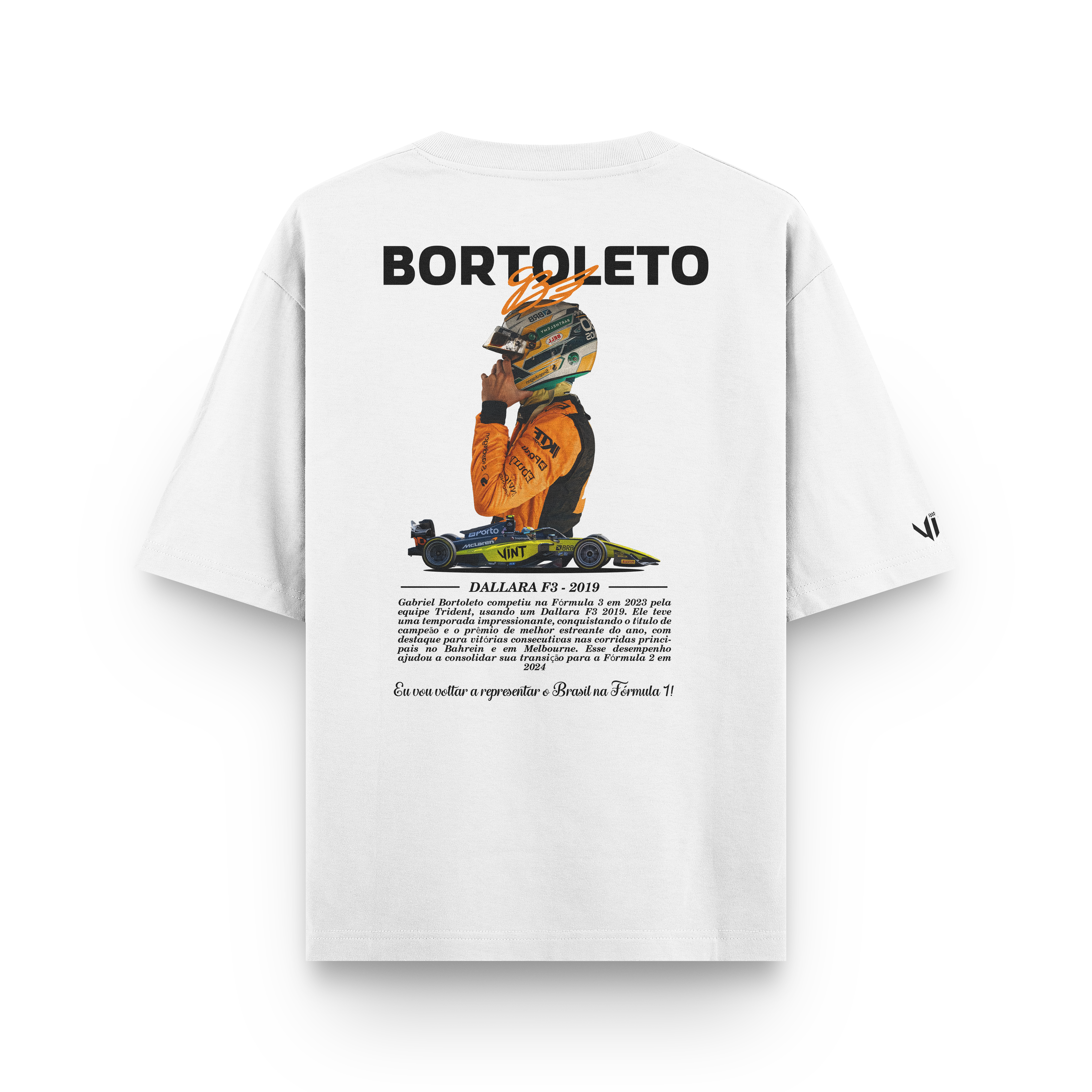 SALE Camiseta Oversized Gabriel Bortoleto