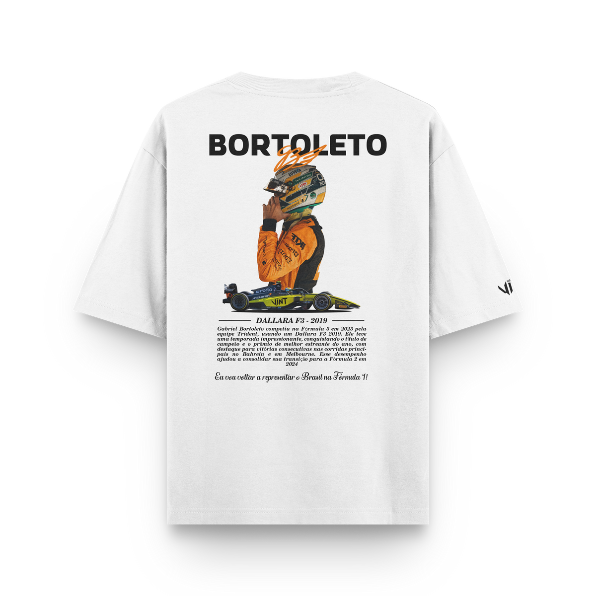 Camiseta Oversized Gabriel Bortoleto