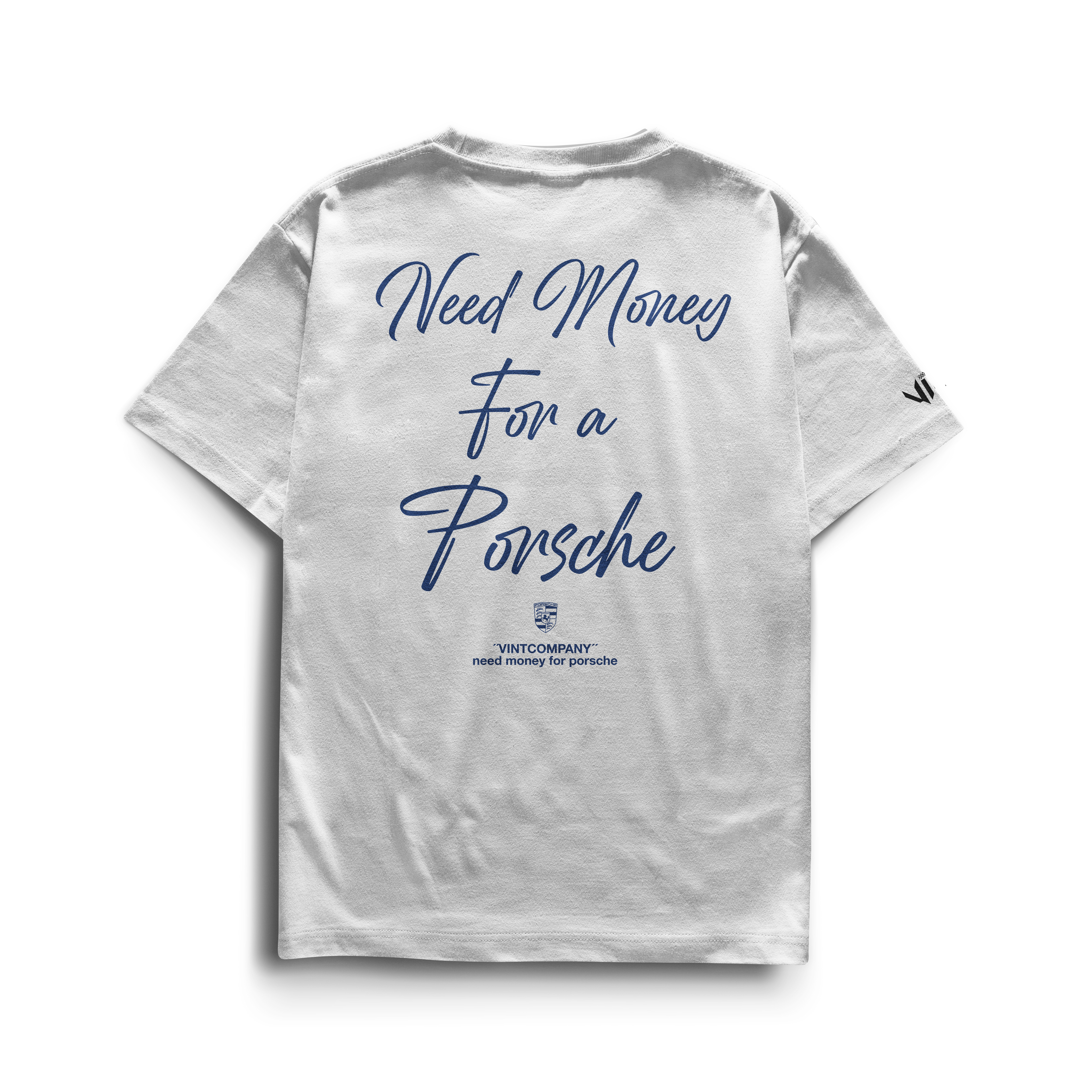 Camiseta Need Money For Porsche Rework