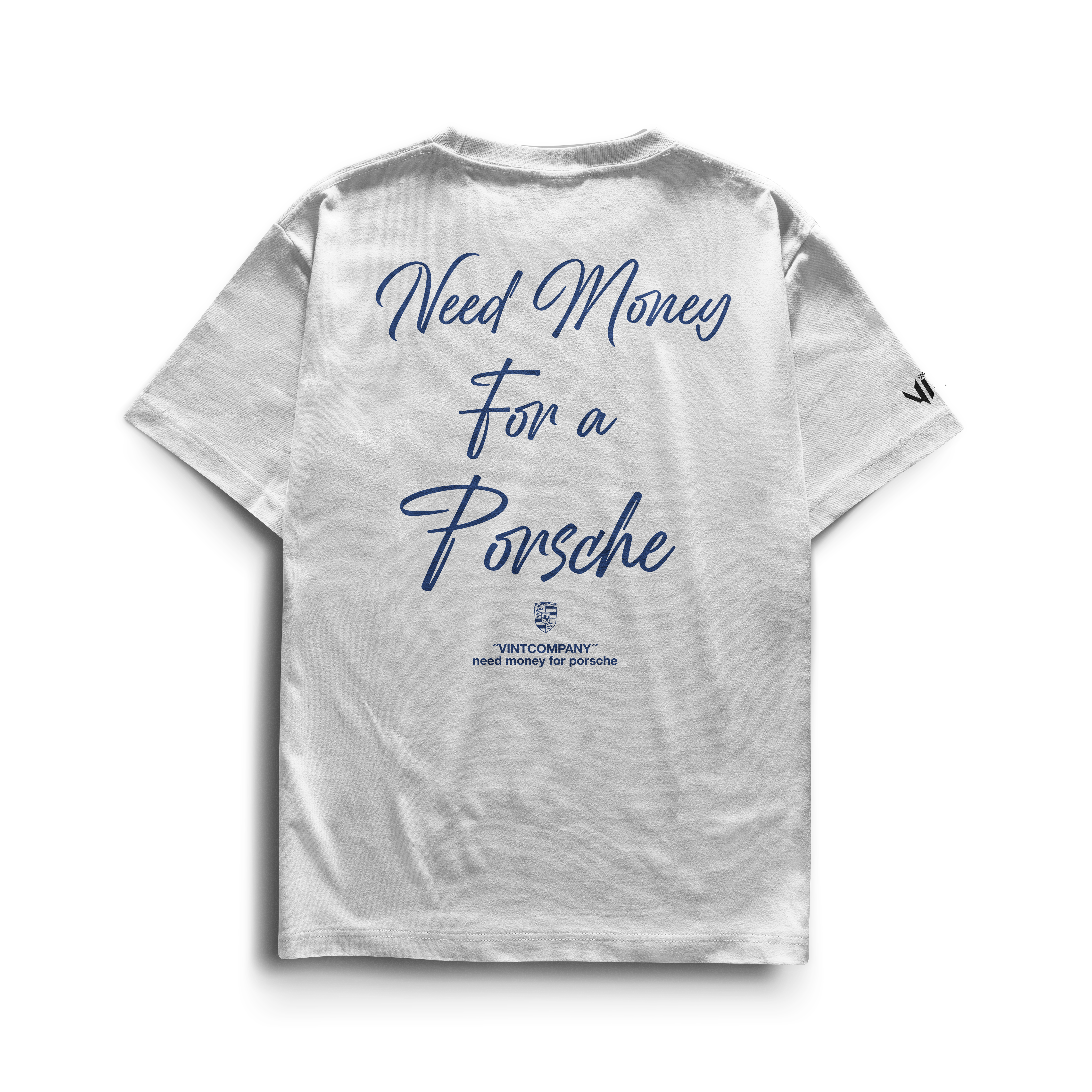 Camiseta Need Money For Porsche Rework