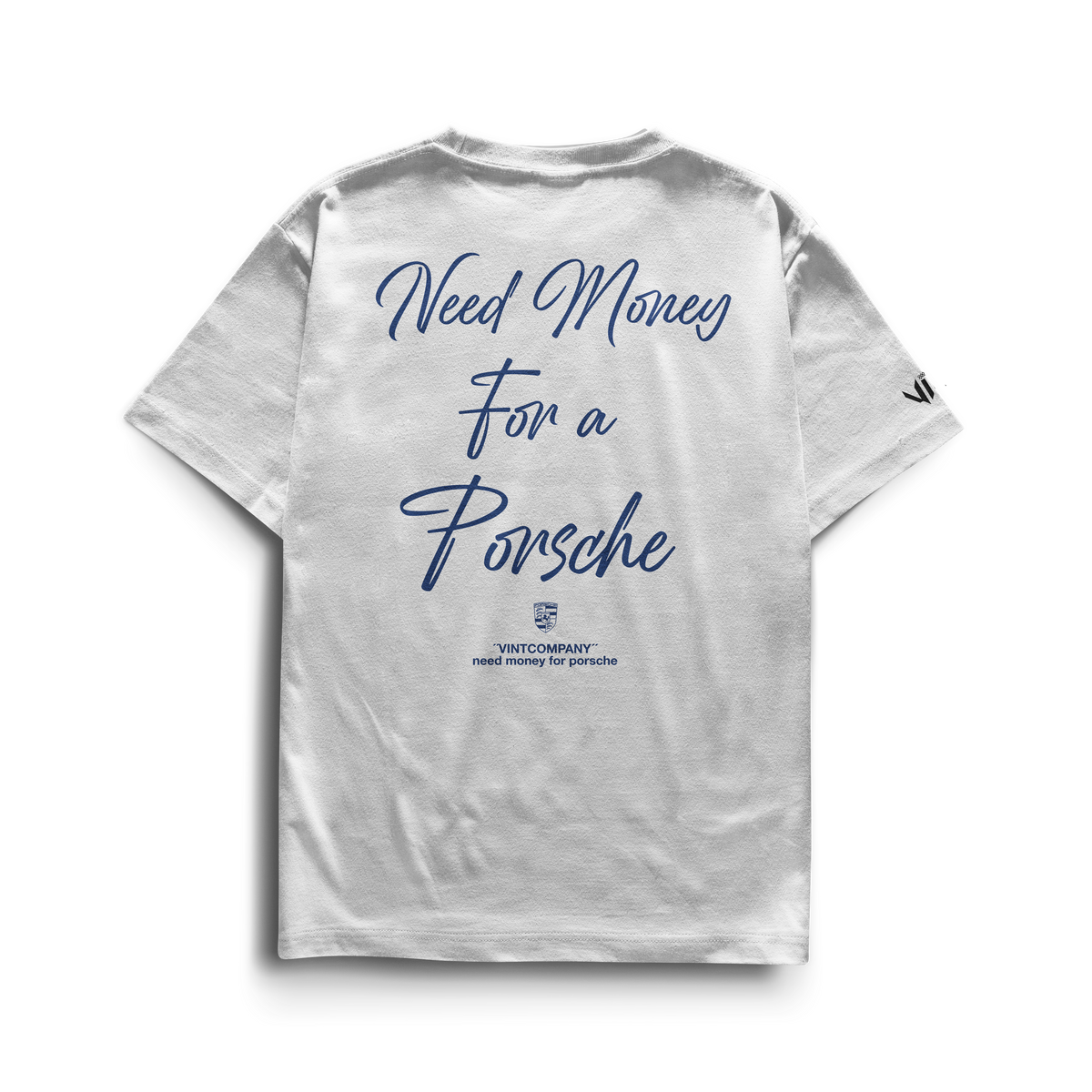 Camiseta Need Money For Porsche Rework