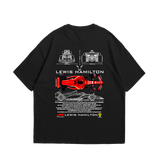 Camiseta Oversized Lewis Hamilton F1