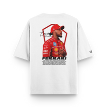 Camiseta Oversized Lewis Hamilton Ferrari