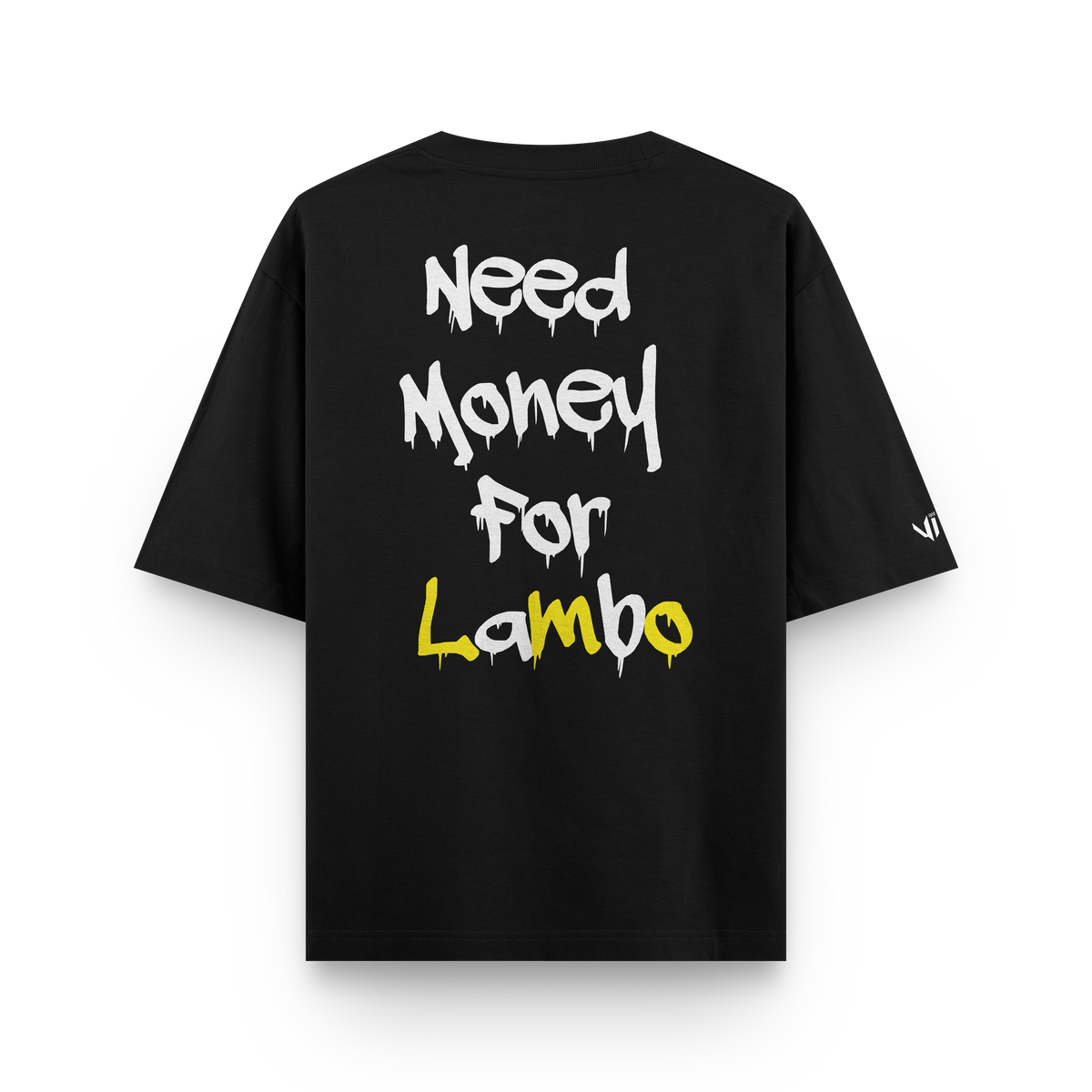 Camiseta Oversized Need Money For Lambo