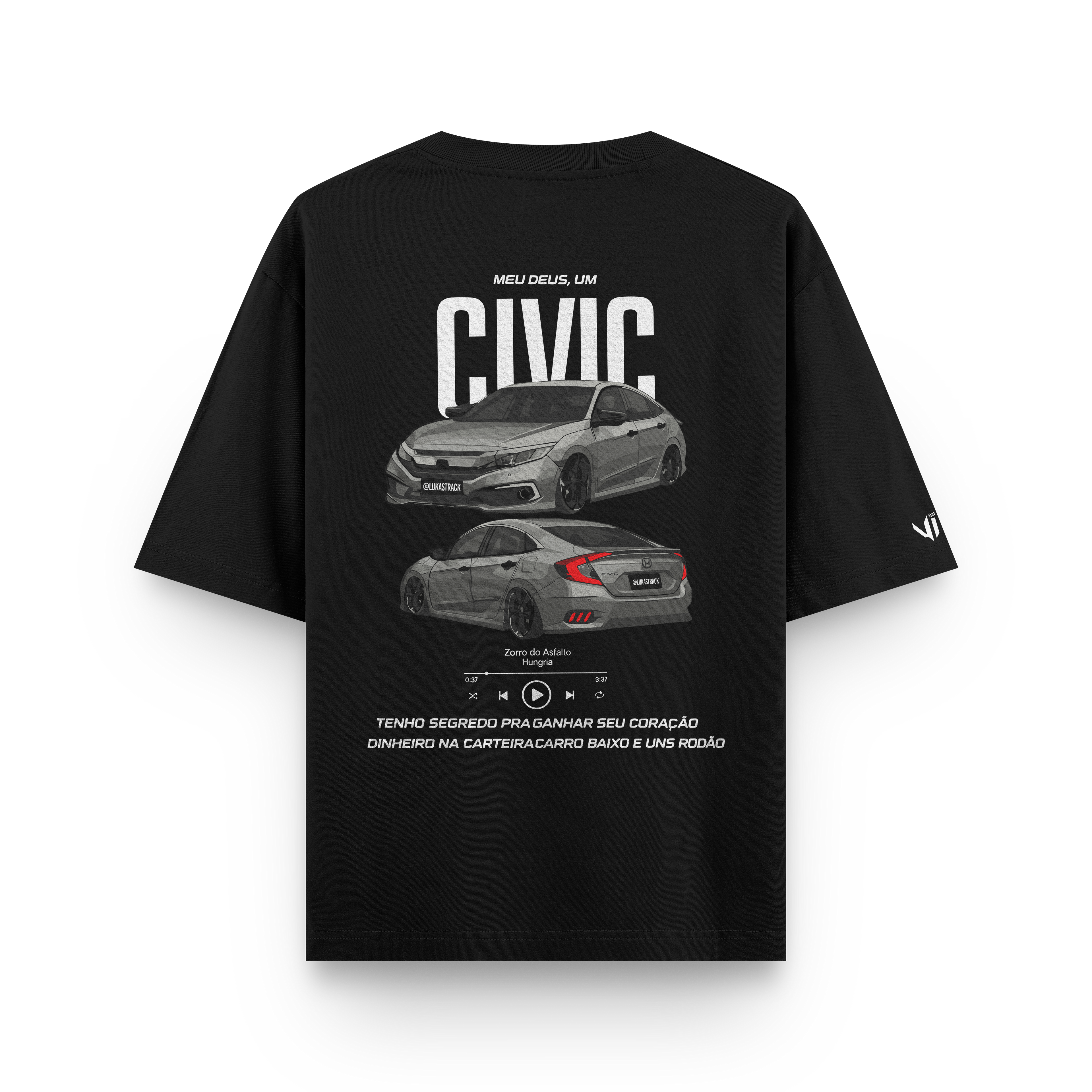 Camiseta Oversized Lukas Track