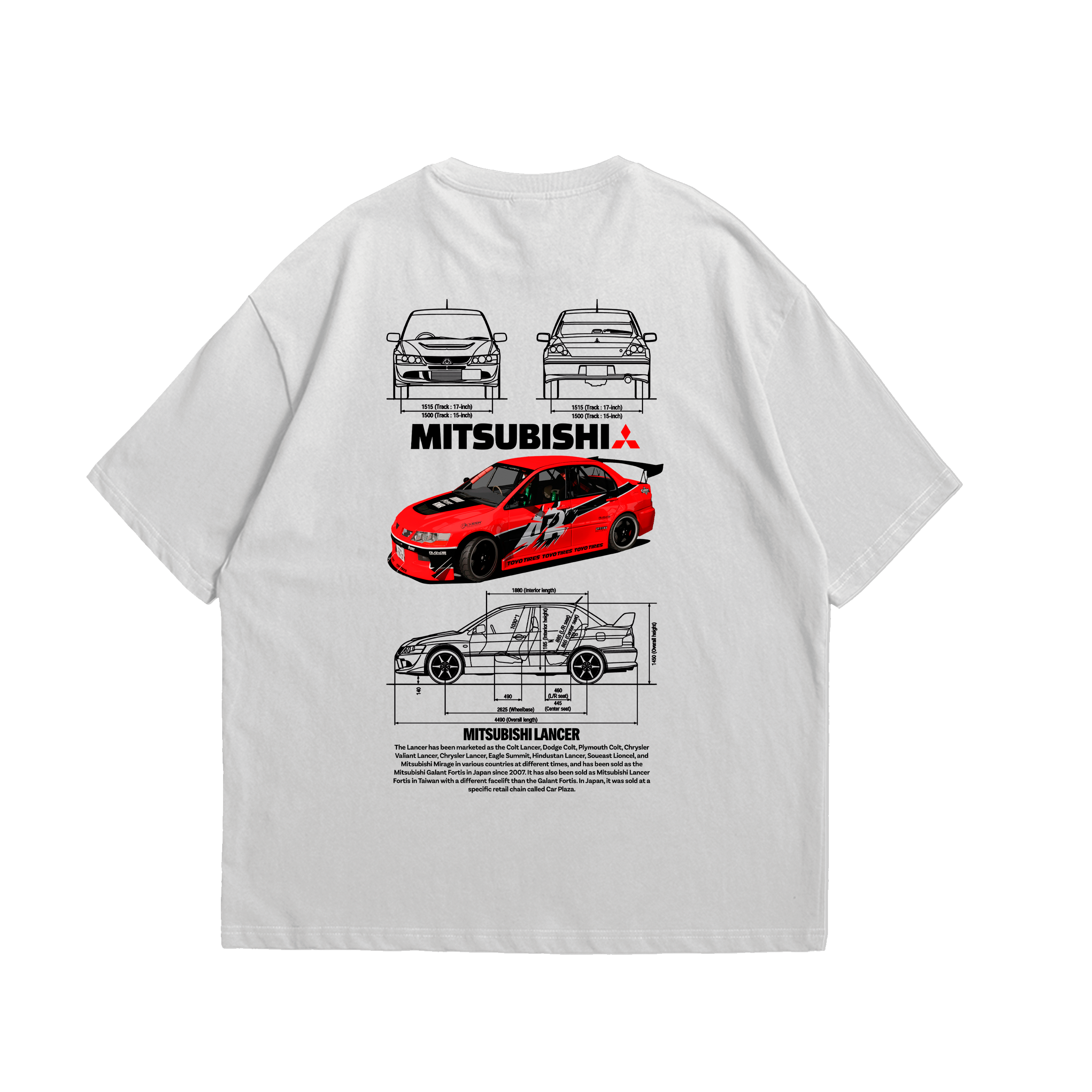 Camiseta Oversized Lancer